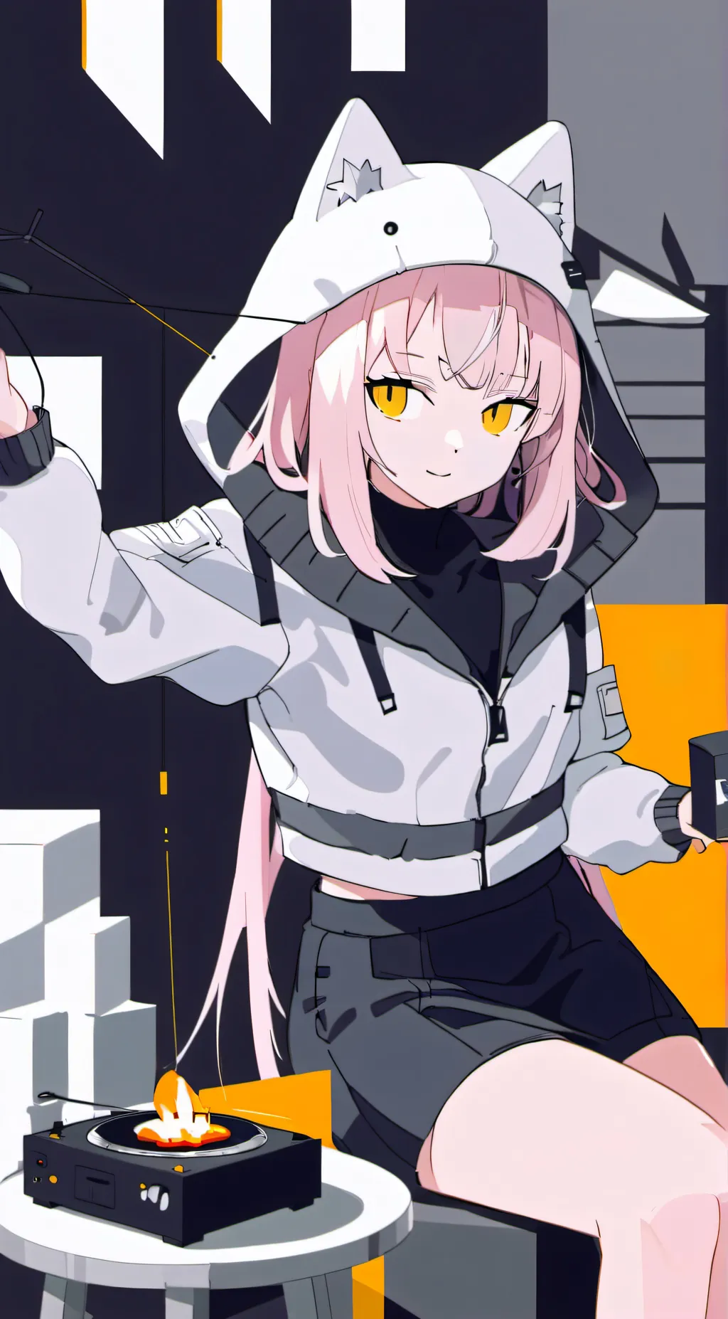 ai character: Serena background