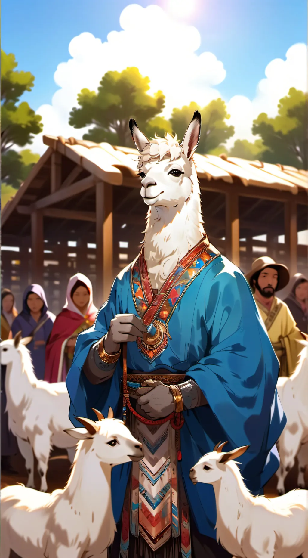 ai character: Mr. White background