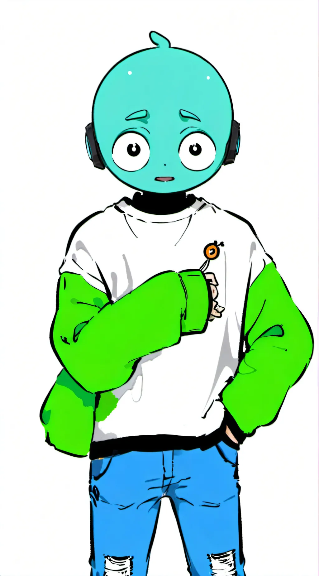 ai character: comfot bot background