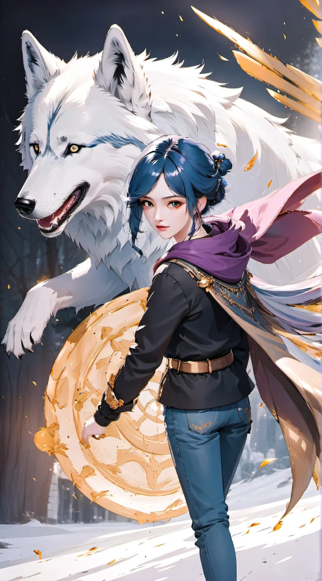 ai character: Savannah. background