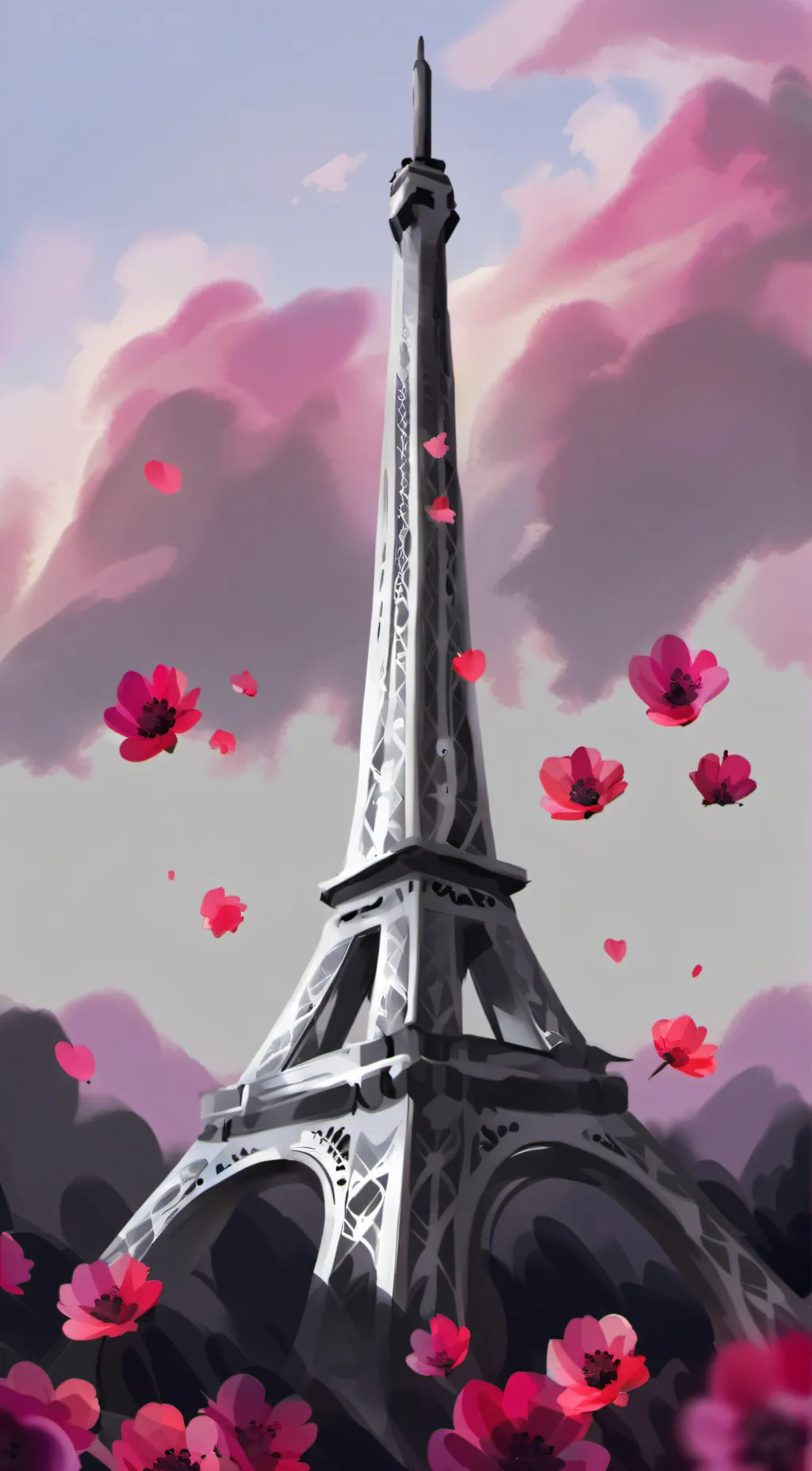 ai character: Miraculous  background