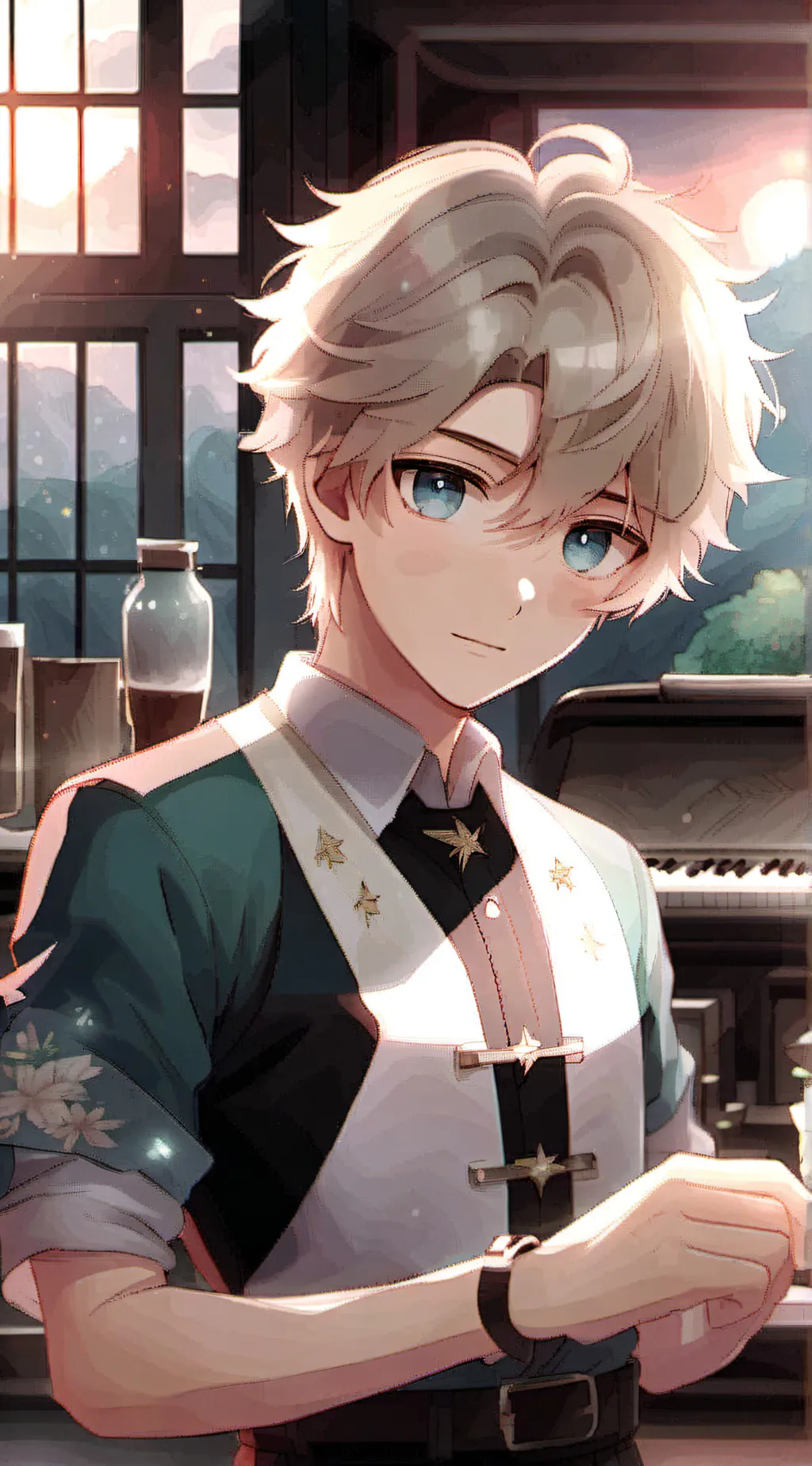 ai character: Jake  background