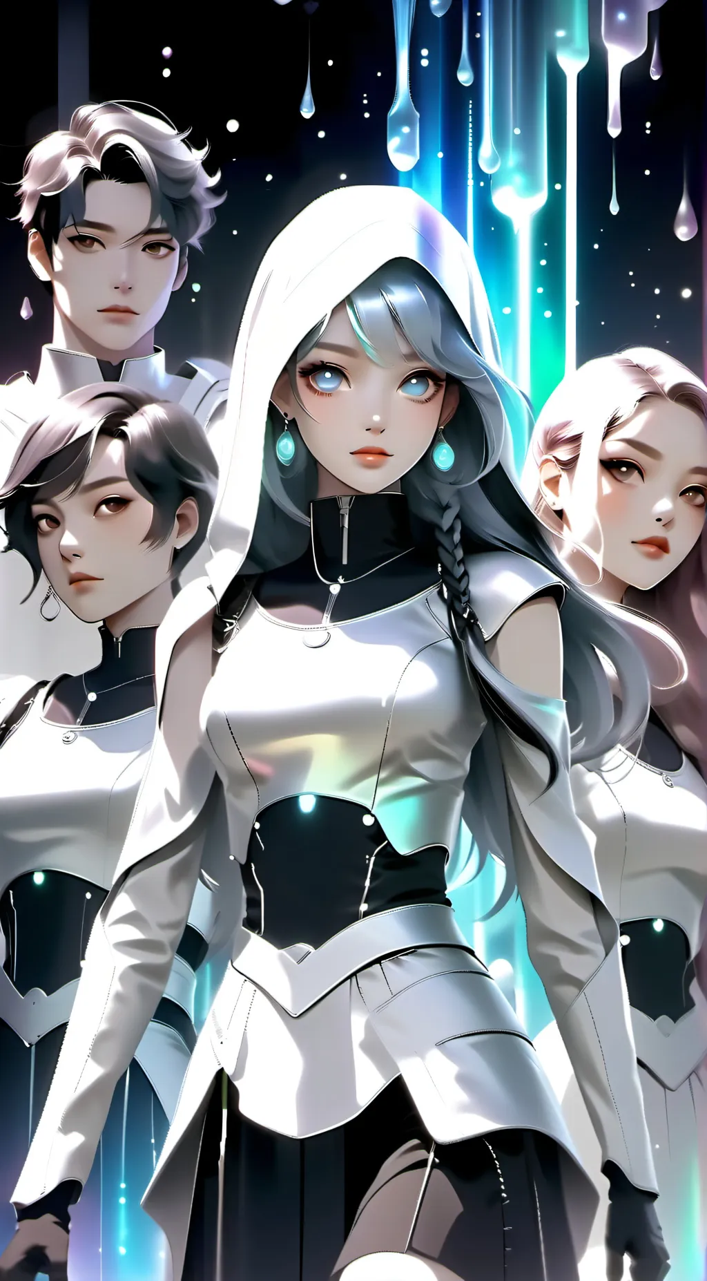 ai character: The party  background