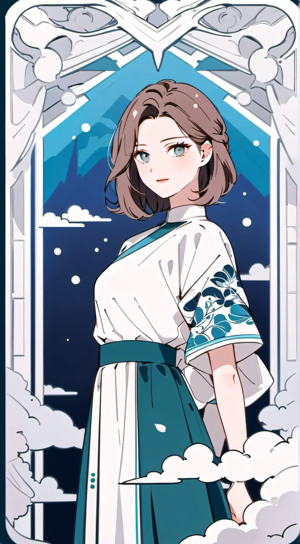 ai character: Avery  background