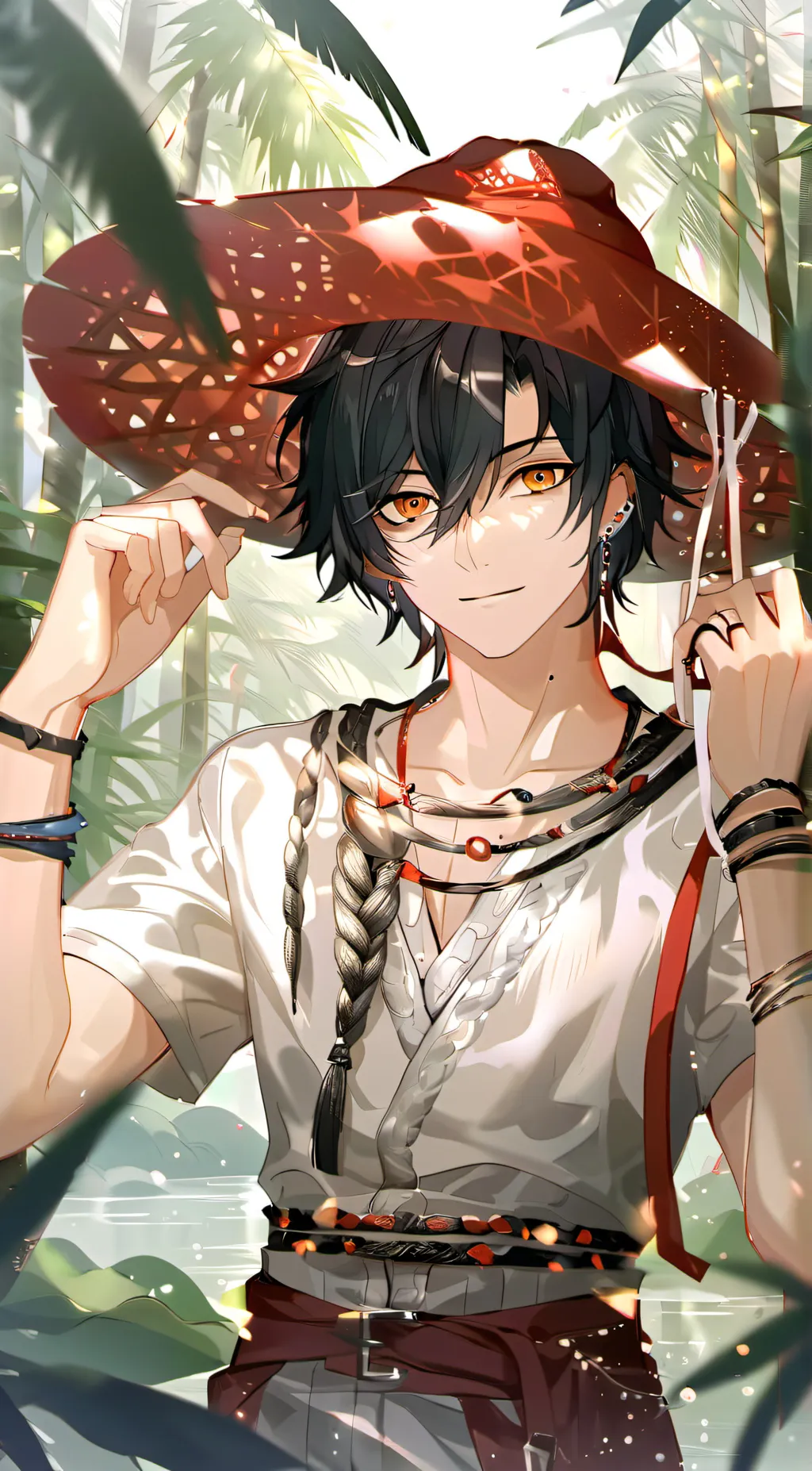 ai character: AKI background