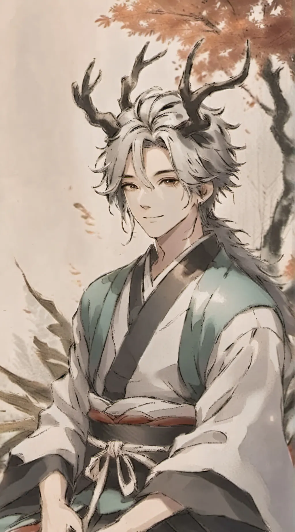 ai character: Shizukesa background