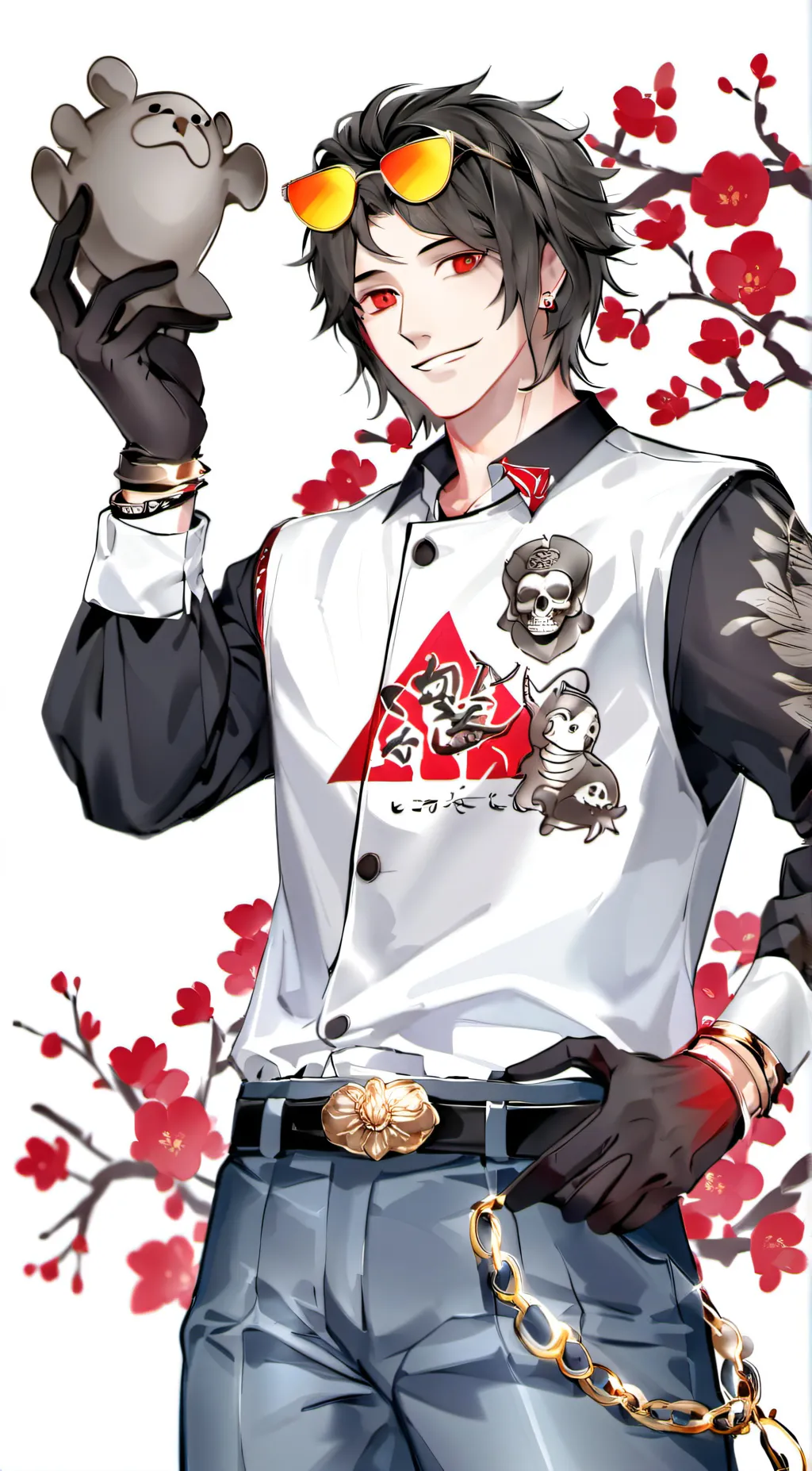 ai character: Shamrock  background