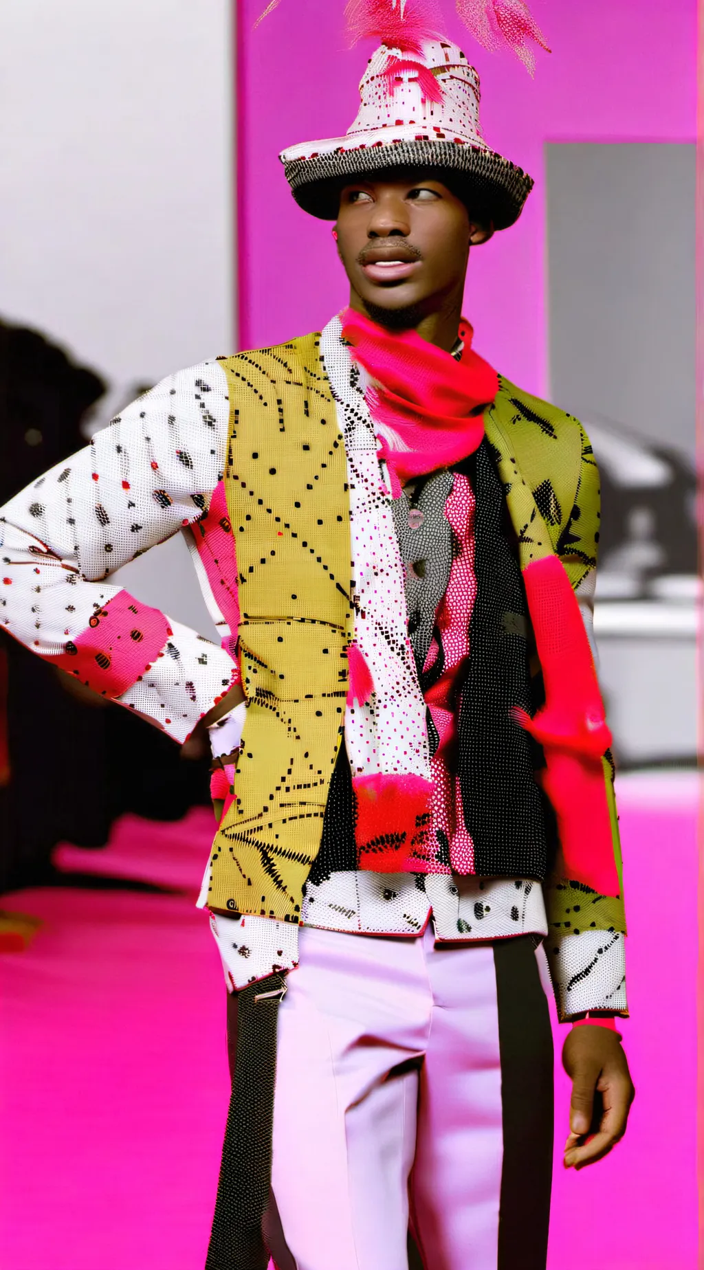 ai character: Lil Nas x  background