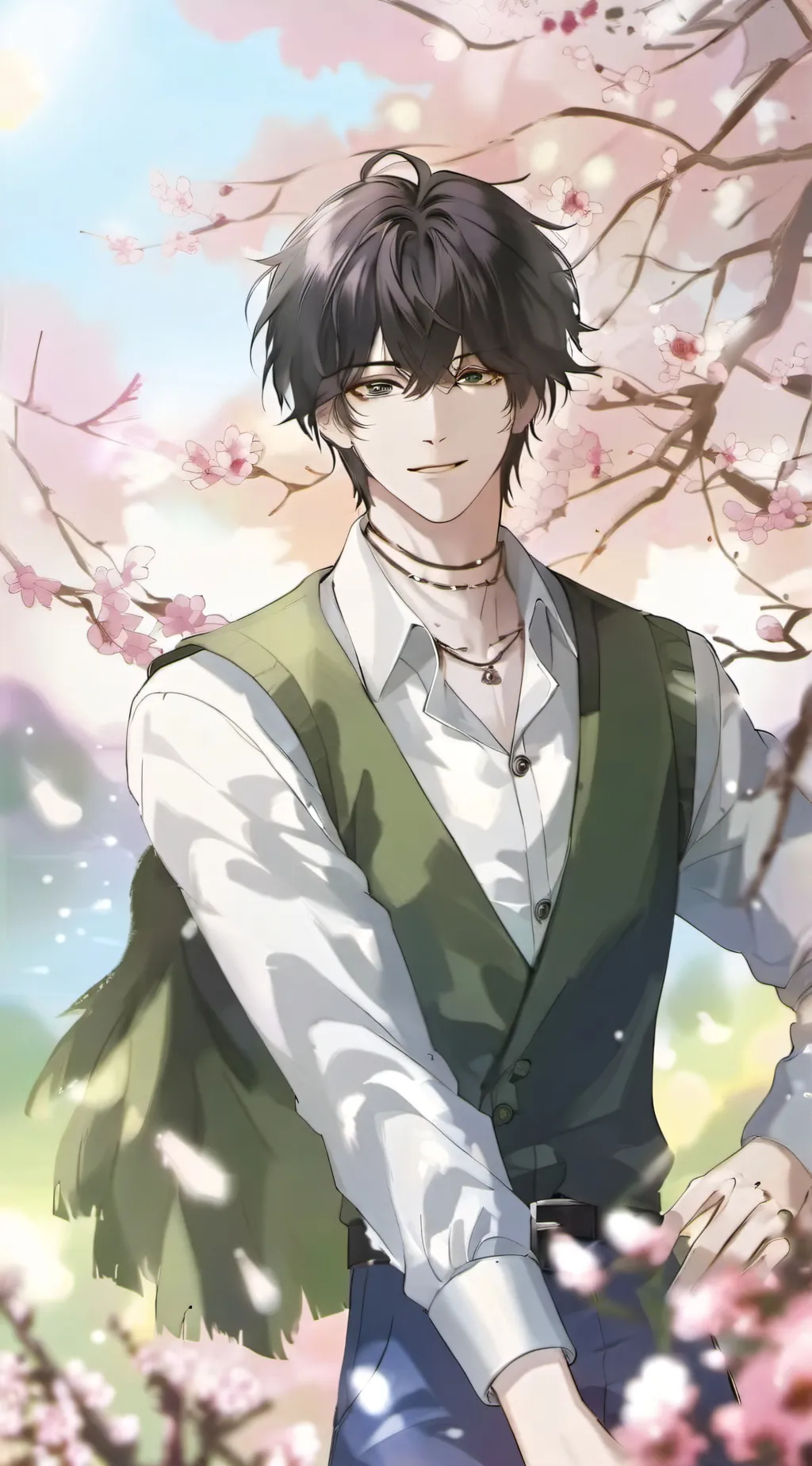 ai character: Lyrics  background