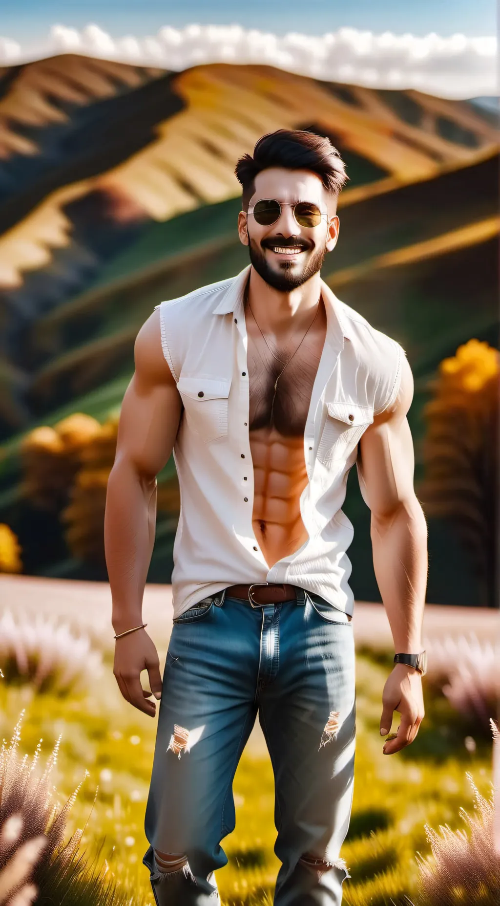 ai character: Leo background