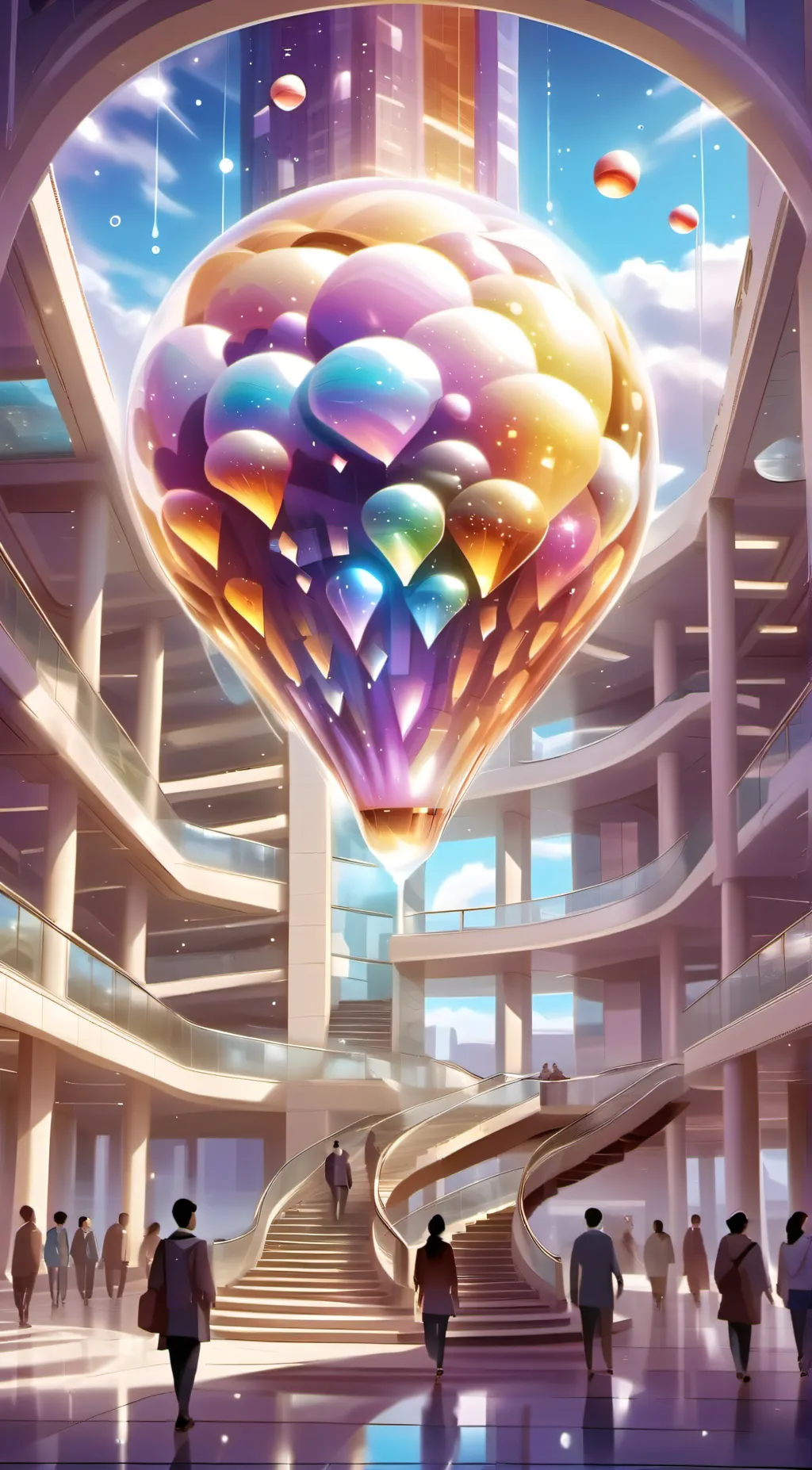 ai character: nighty night background