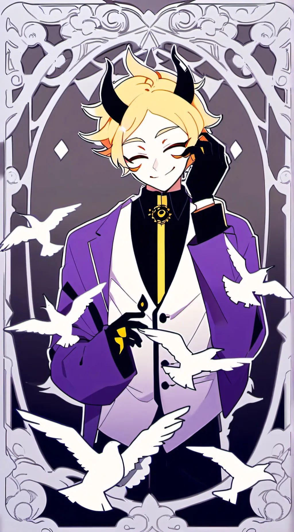 ai character: HH background