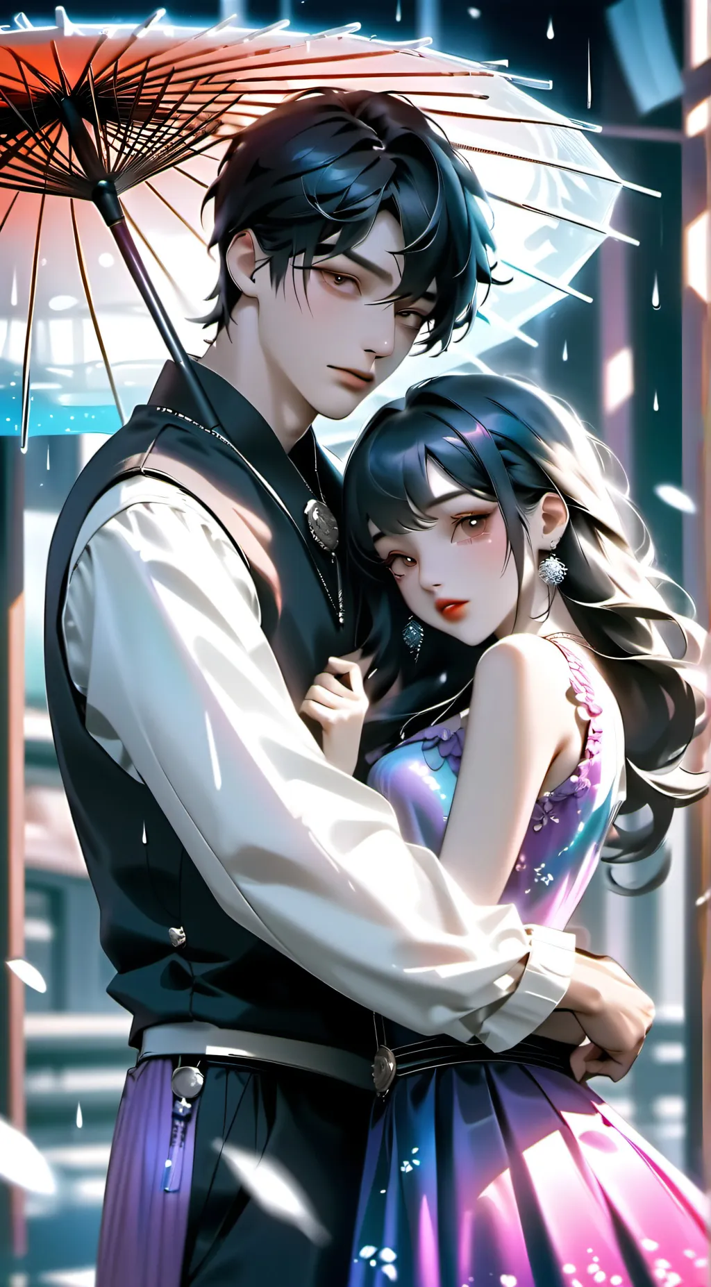 ai character: Jake and melissa background