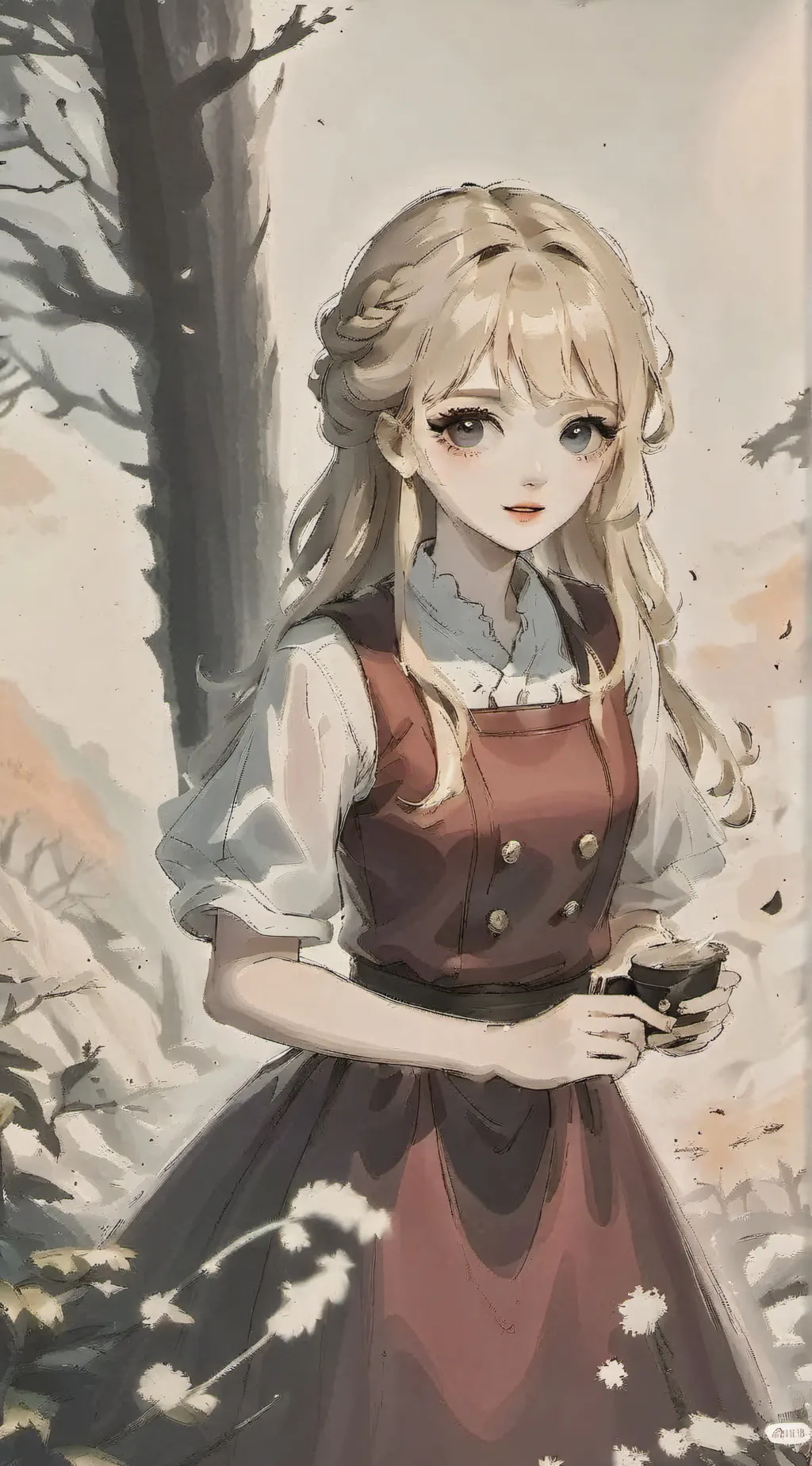 ai character: Lindsay  background