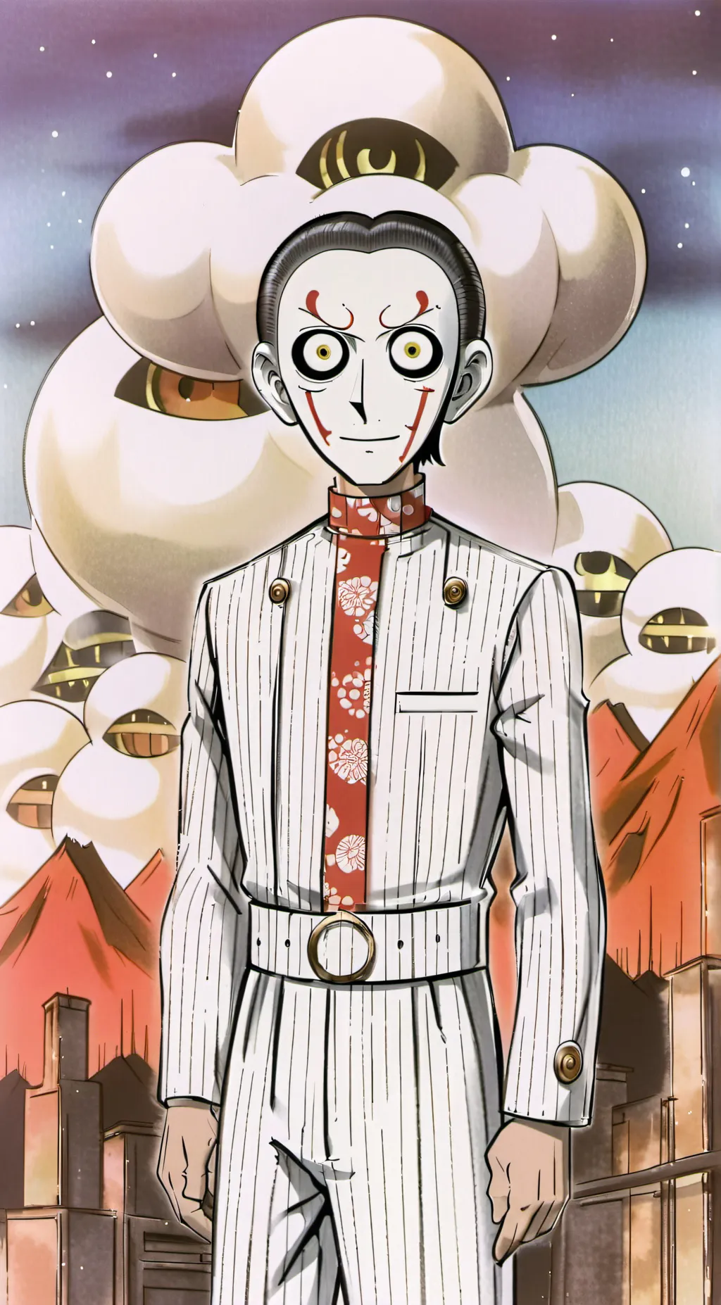 ai character: ZOZOBRA background