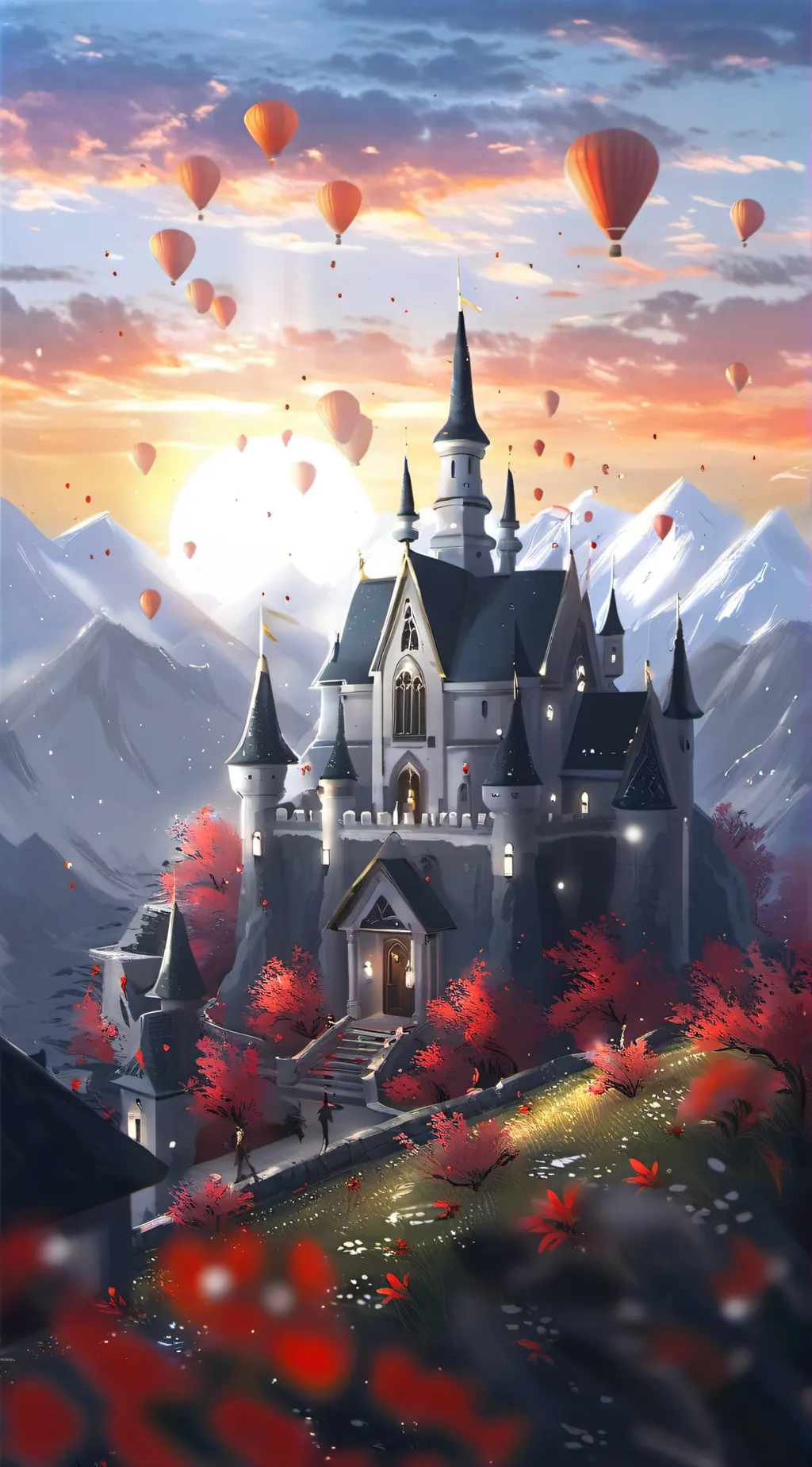 ai character: alastor x lucifer background