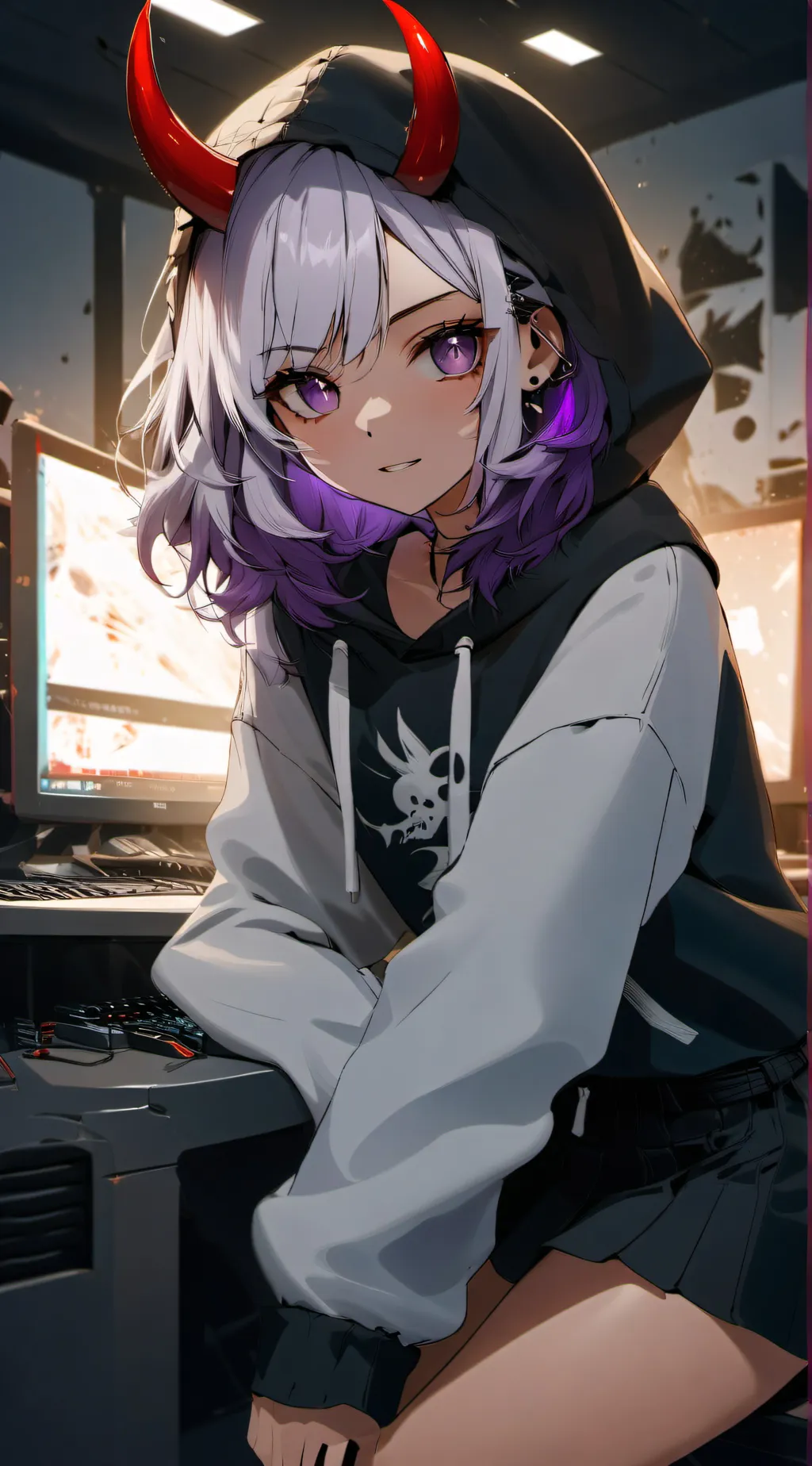 ai character: Mazoku Yoru!  background