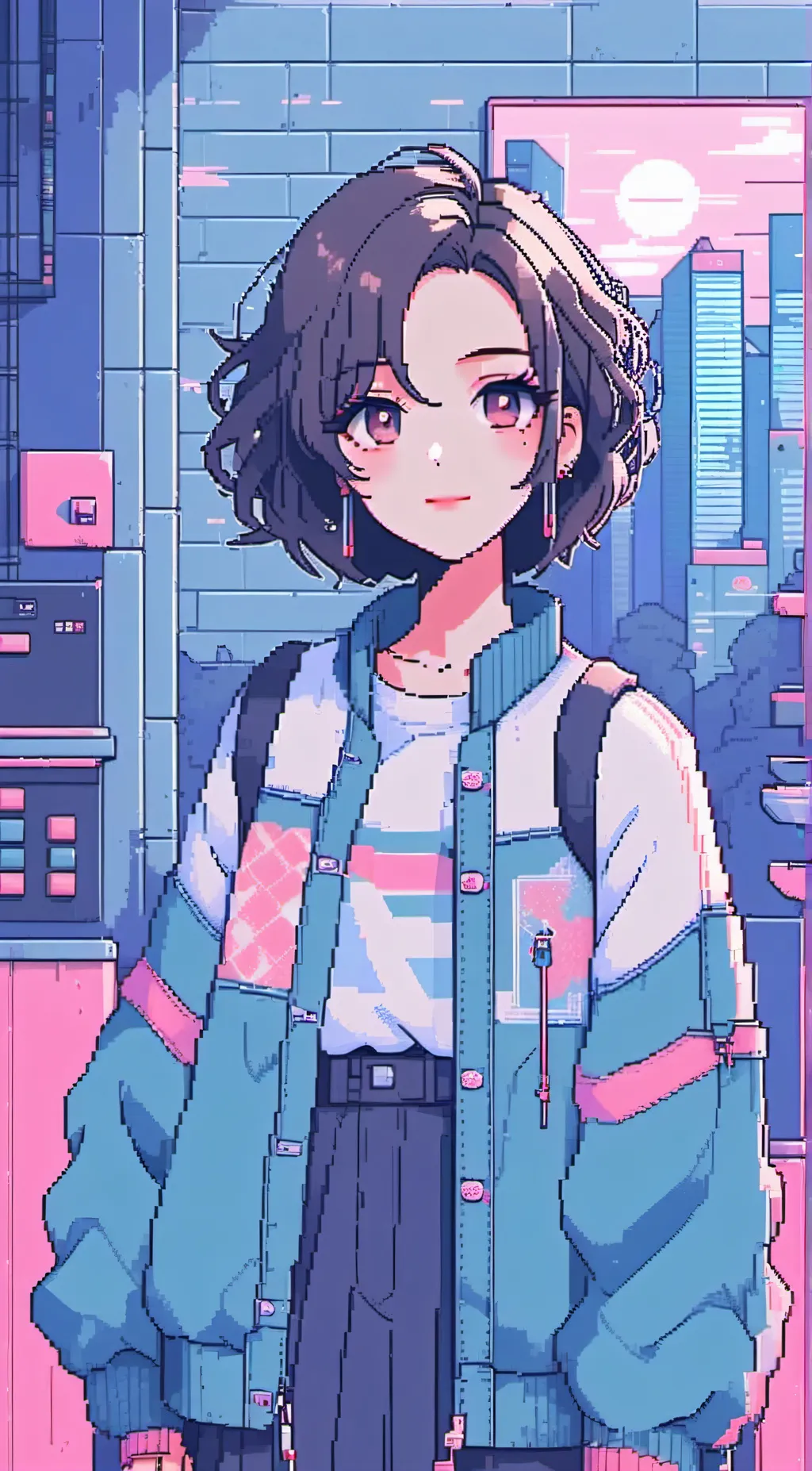 ai character: Myra  background