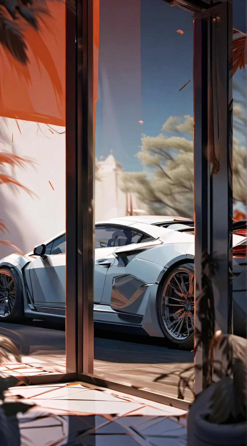 ai character: DS Road trip background