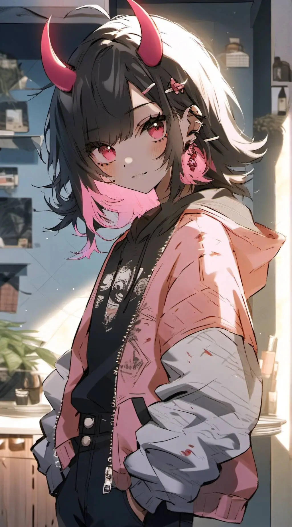 ai character: ~Nyx~ background