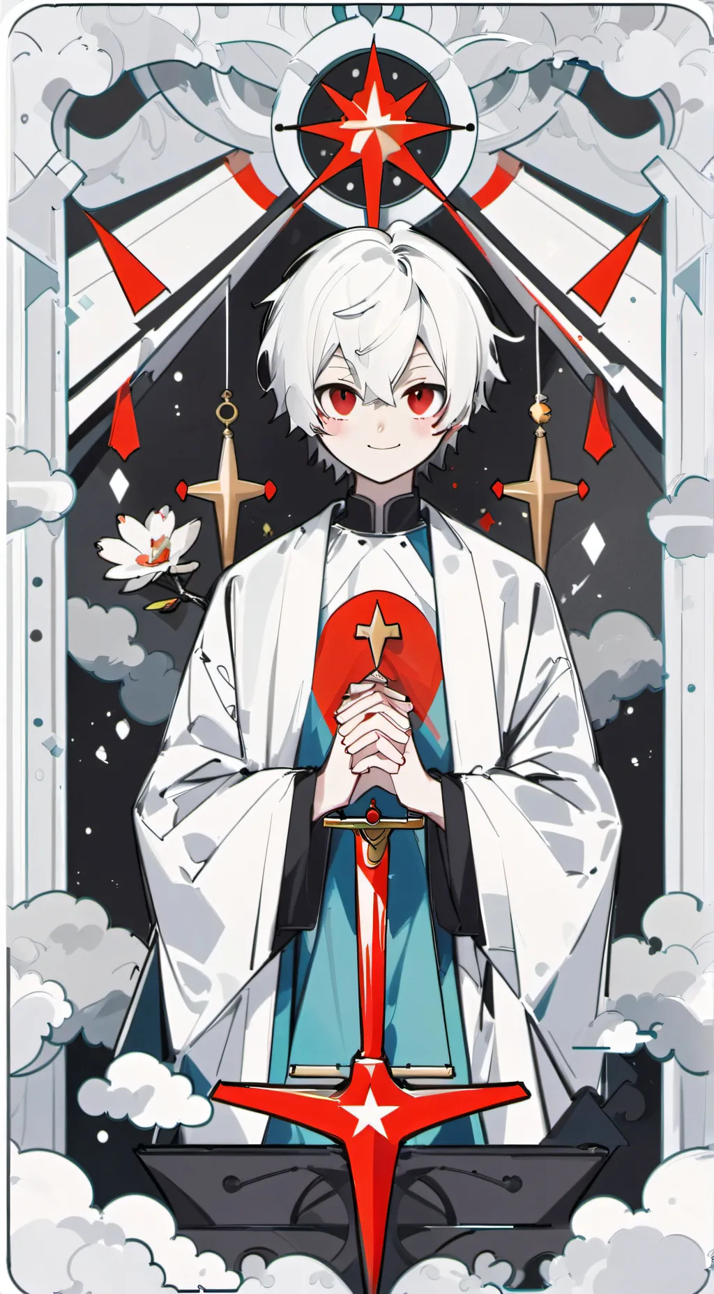 ai character: 🍄🌸 Alex🌸🍄 background