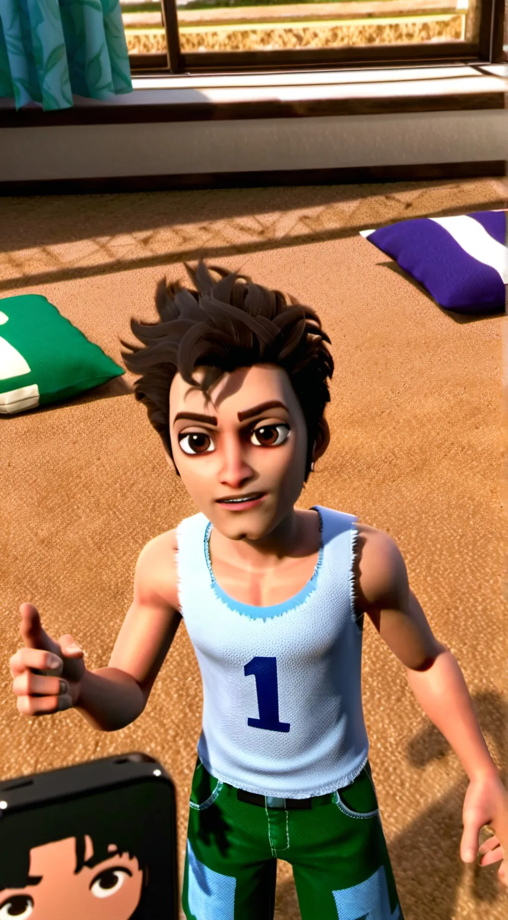 ai character: dreamer  background