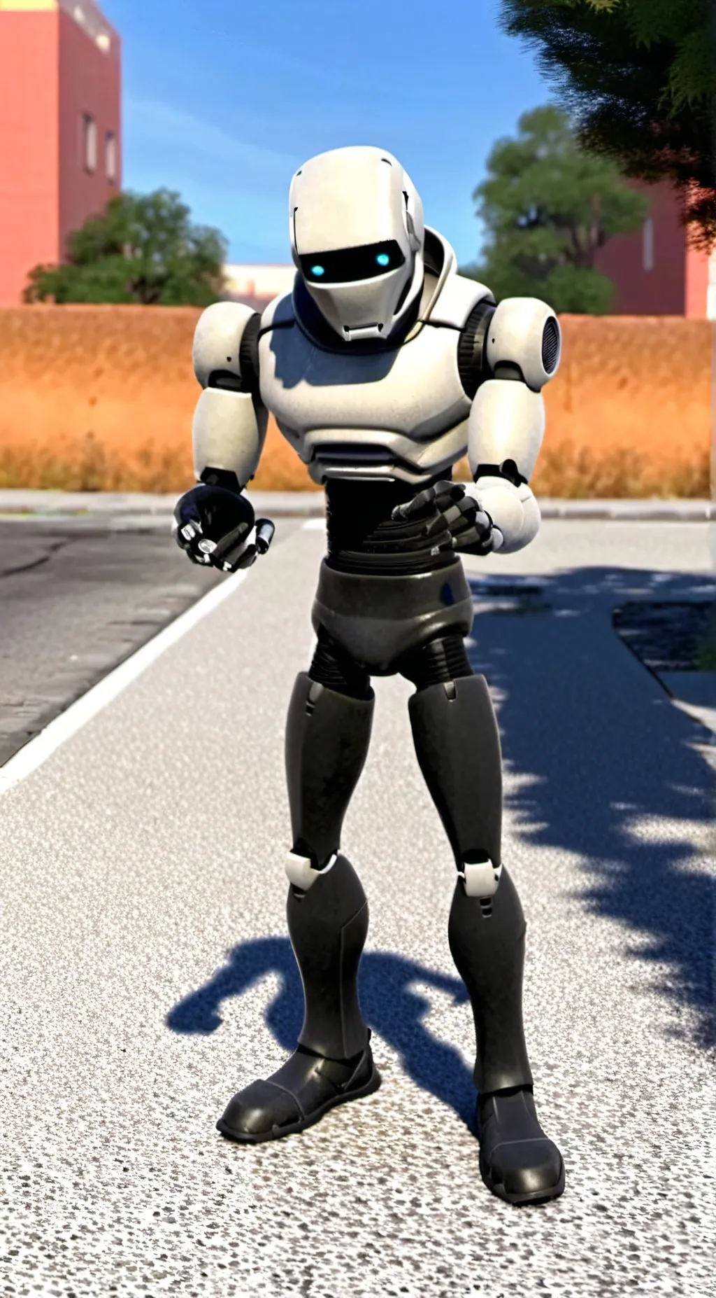 ai character: Echo the robot background