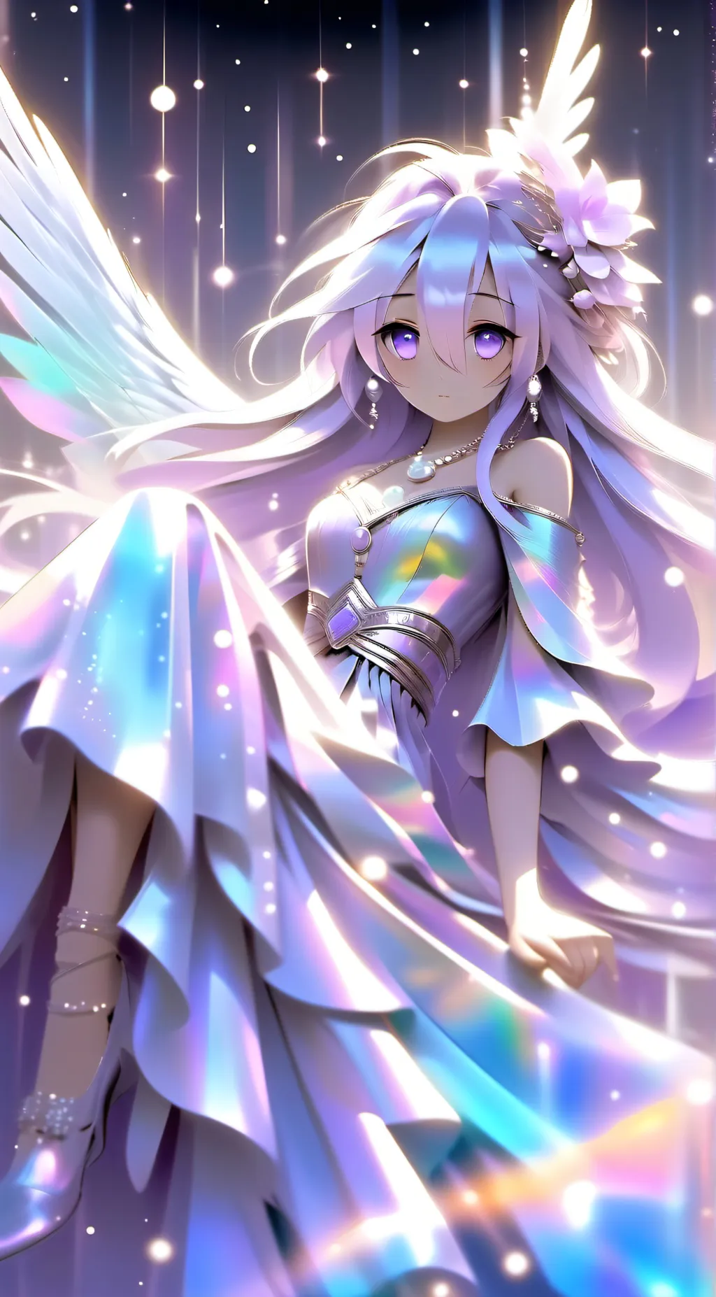 ai character: Lily background