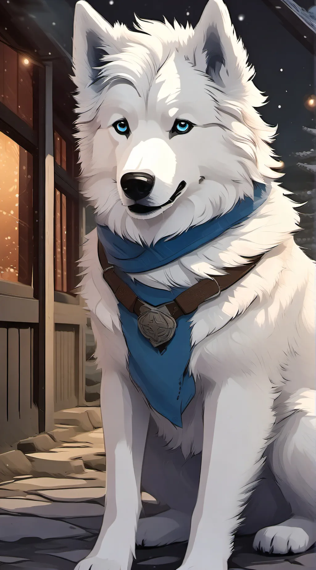 ai character: Aso ni Mikha background