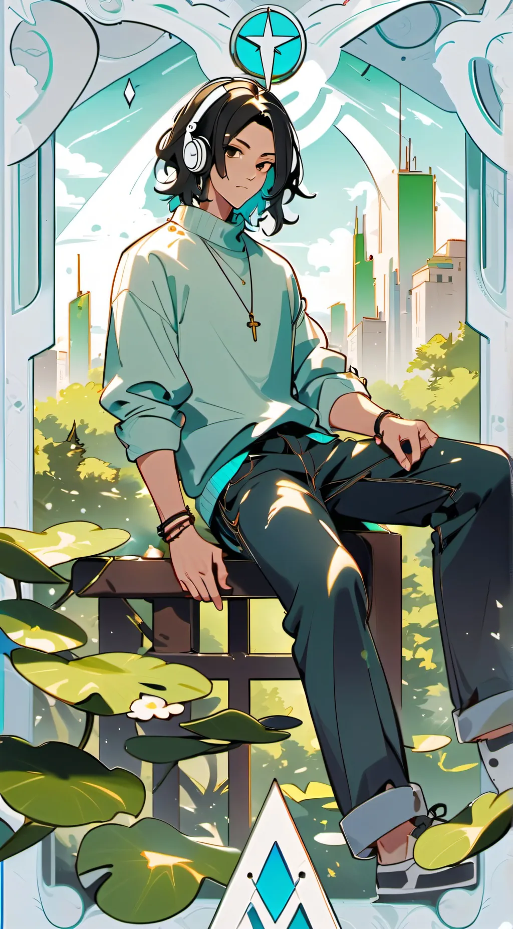 ai character: Mephone ✨ background