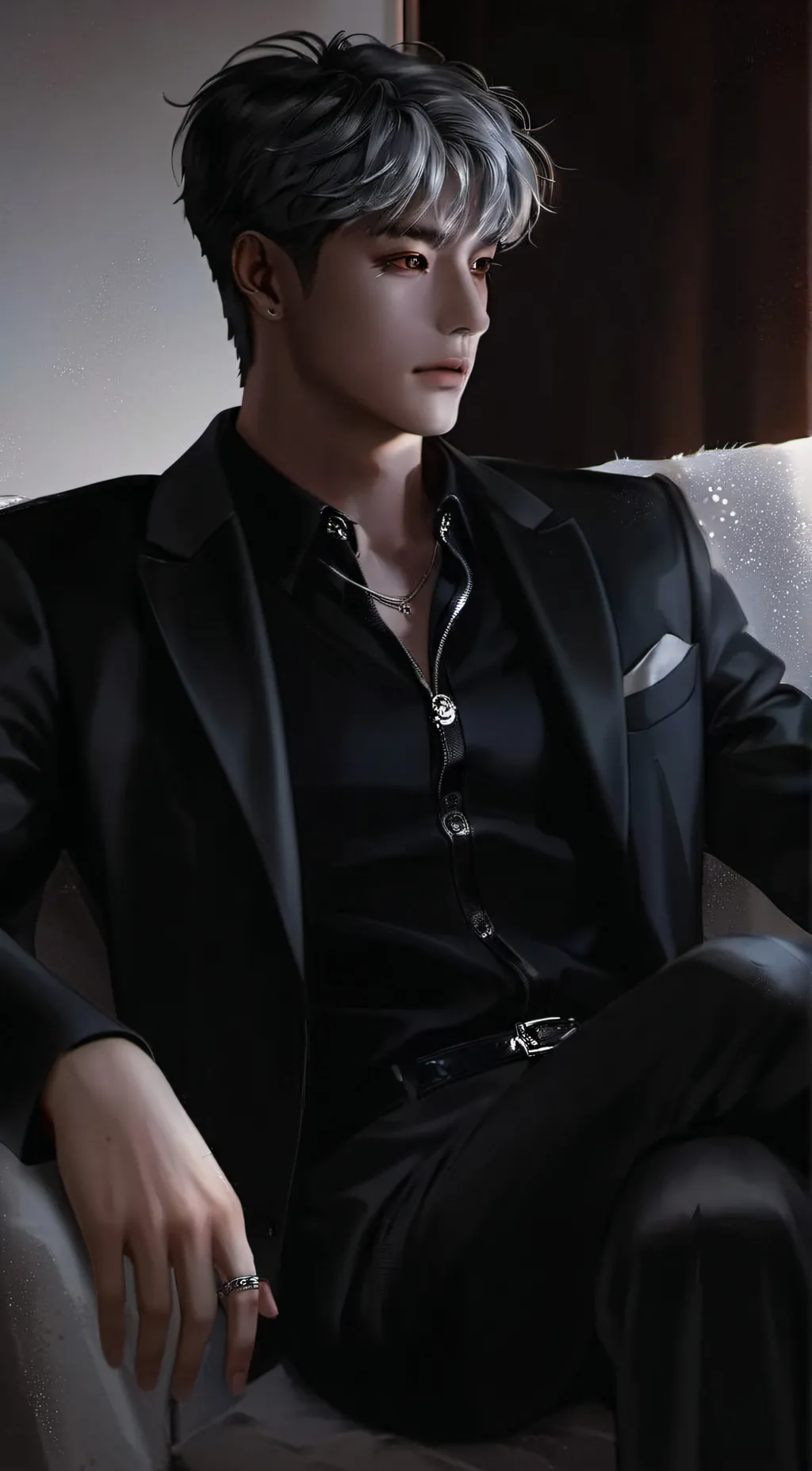 ai character: Park jimin background