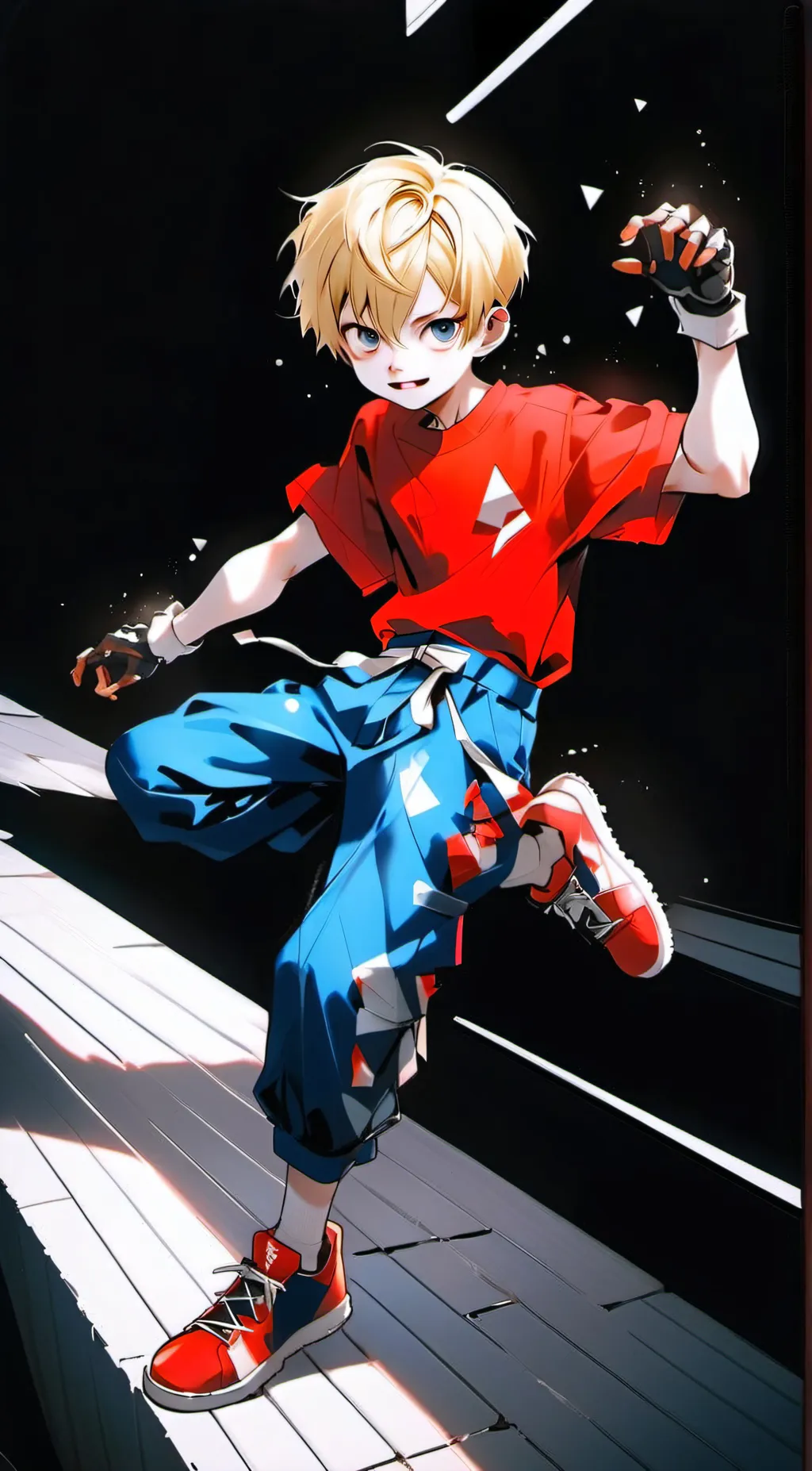 ai character: Ezra  background