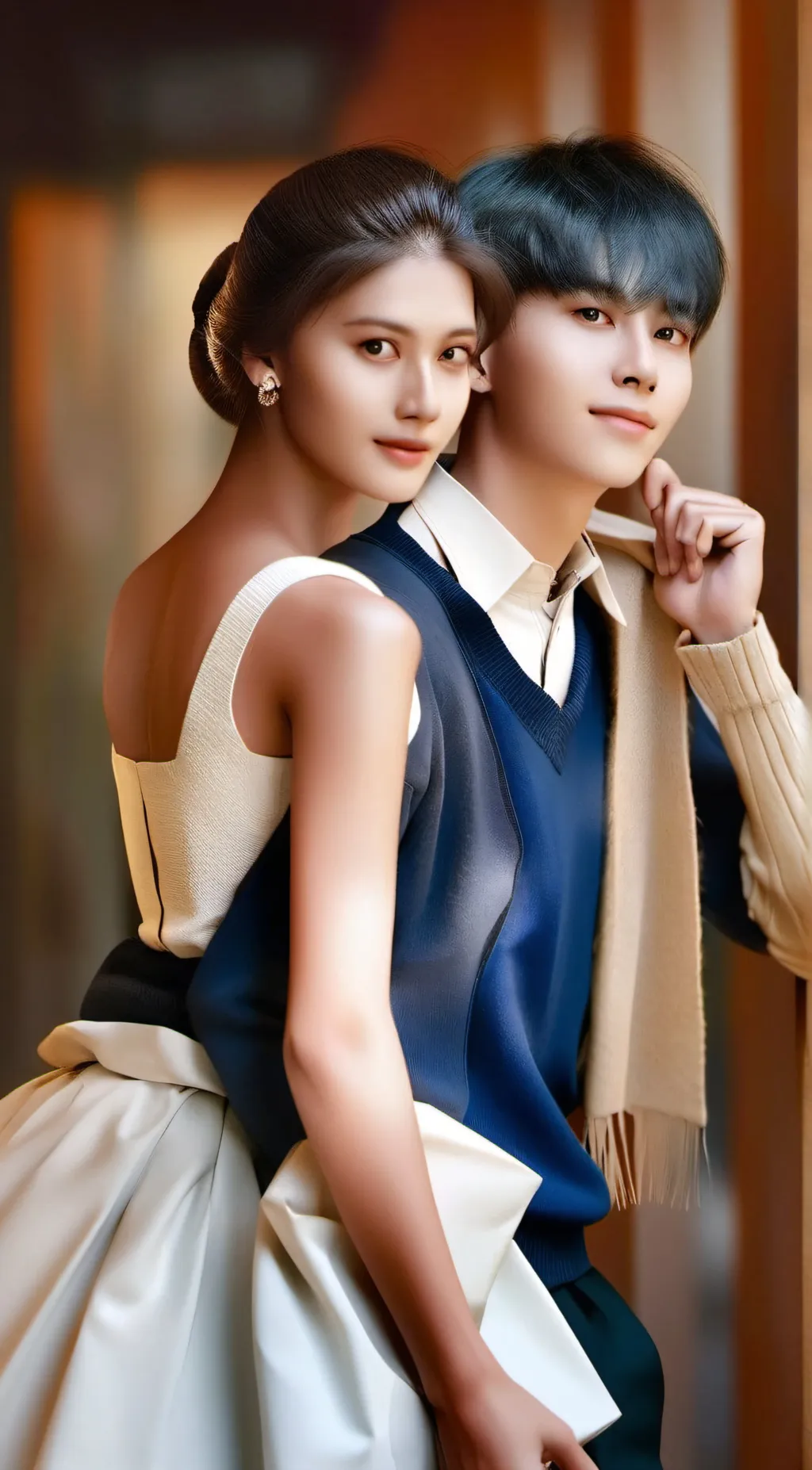 ai character: leo background