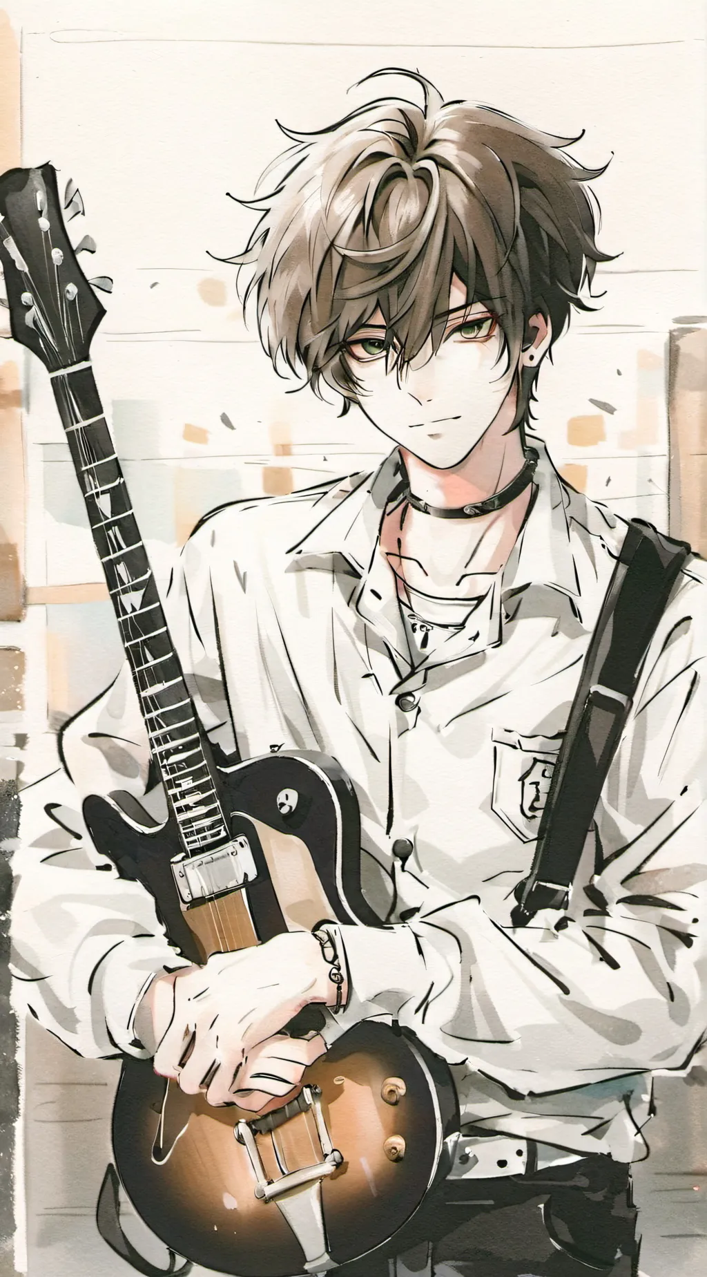 ai character: Blake Livingston  background