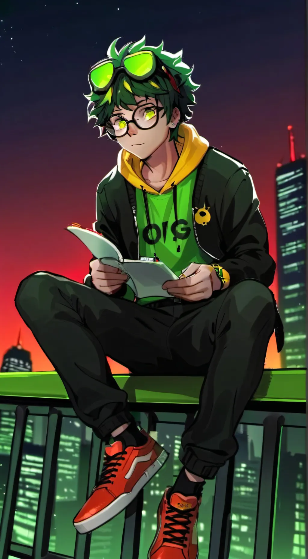 ai character: Veridian background