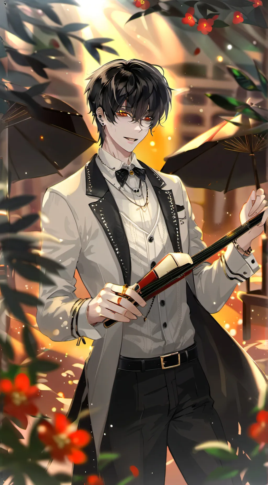 ai character: Alexander  background