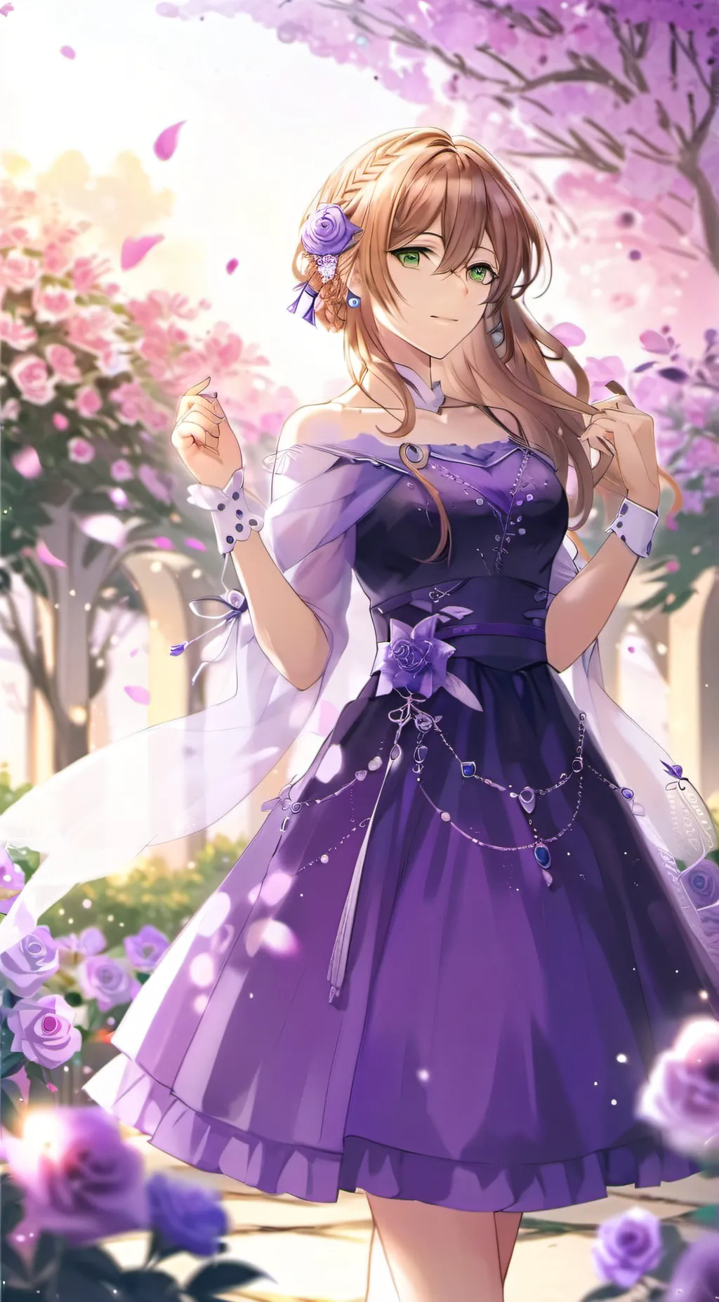 ai character: Kurayami tokoshi background