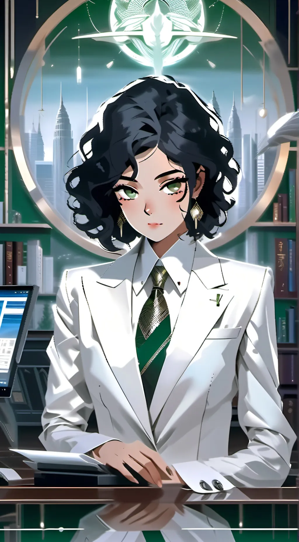 ai character: Rousi background