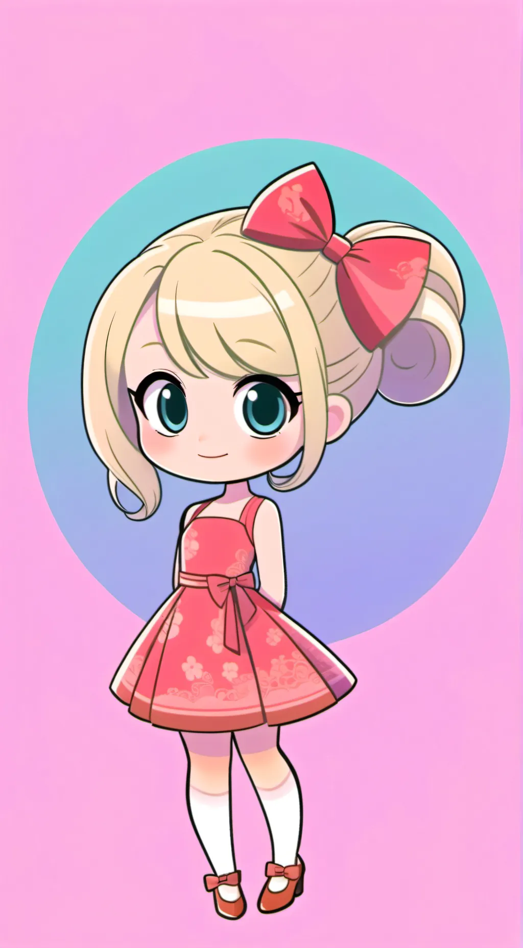 ai character: Gina! background