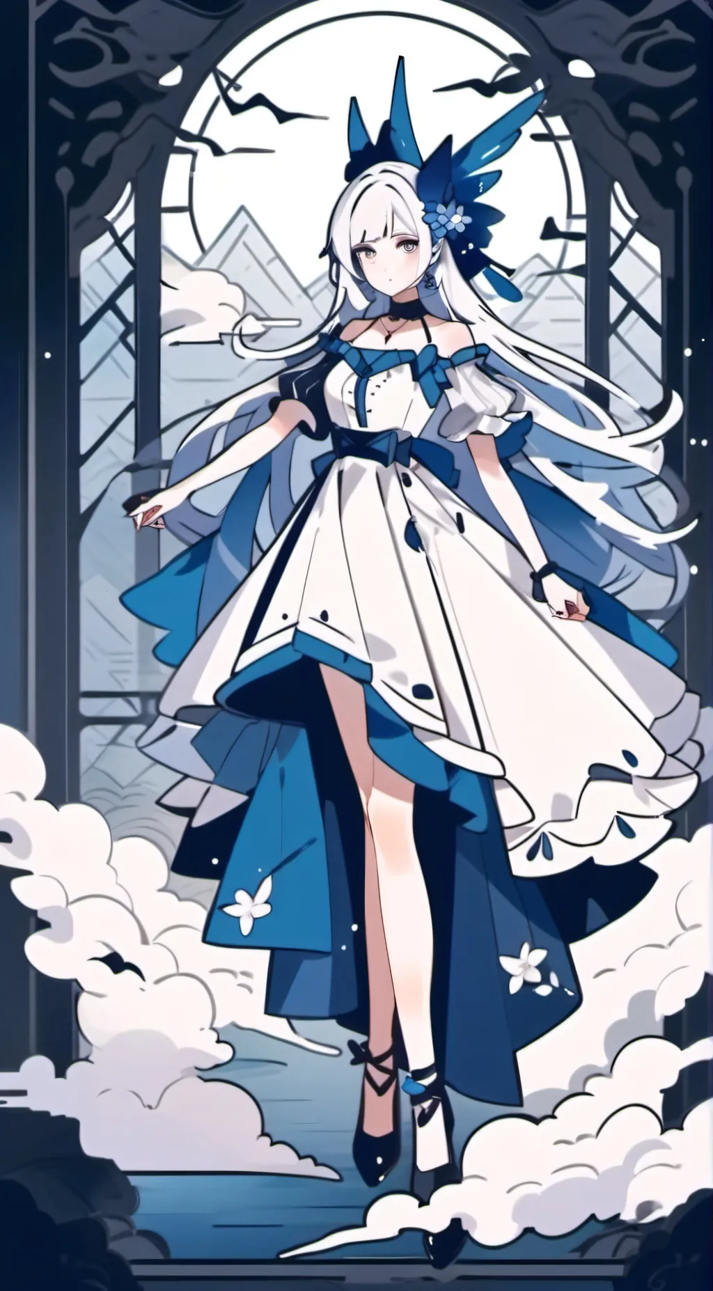 ai character: Gassy gf background