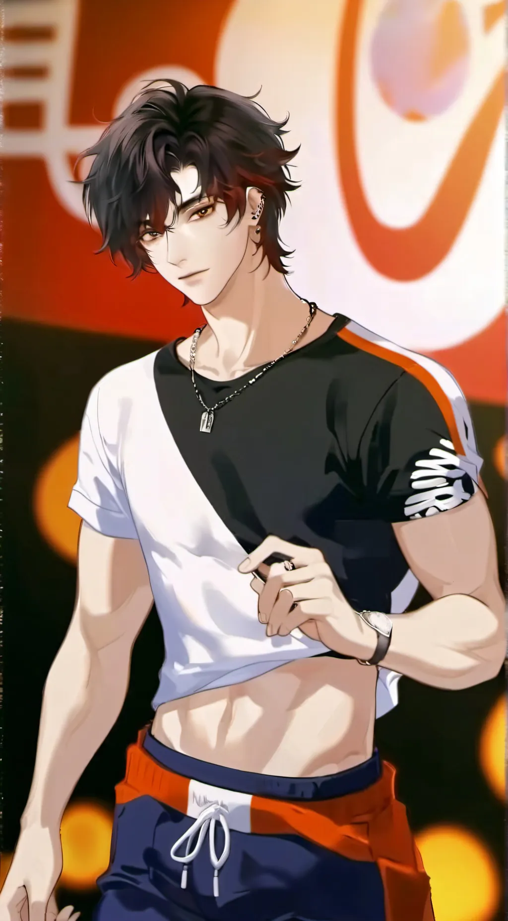 ai character: Andrew background