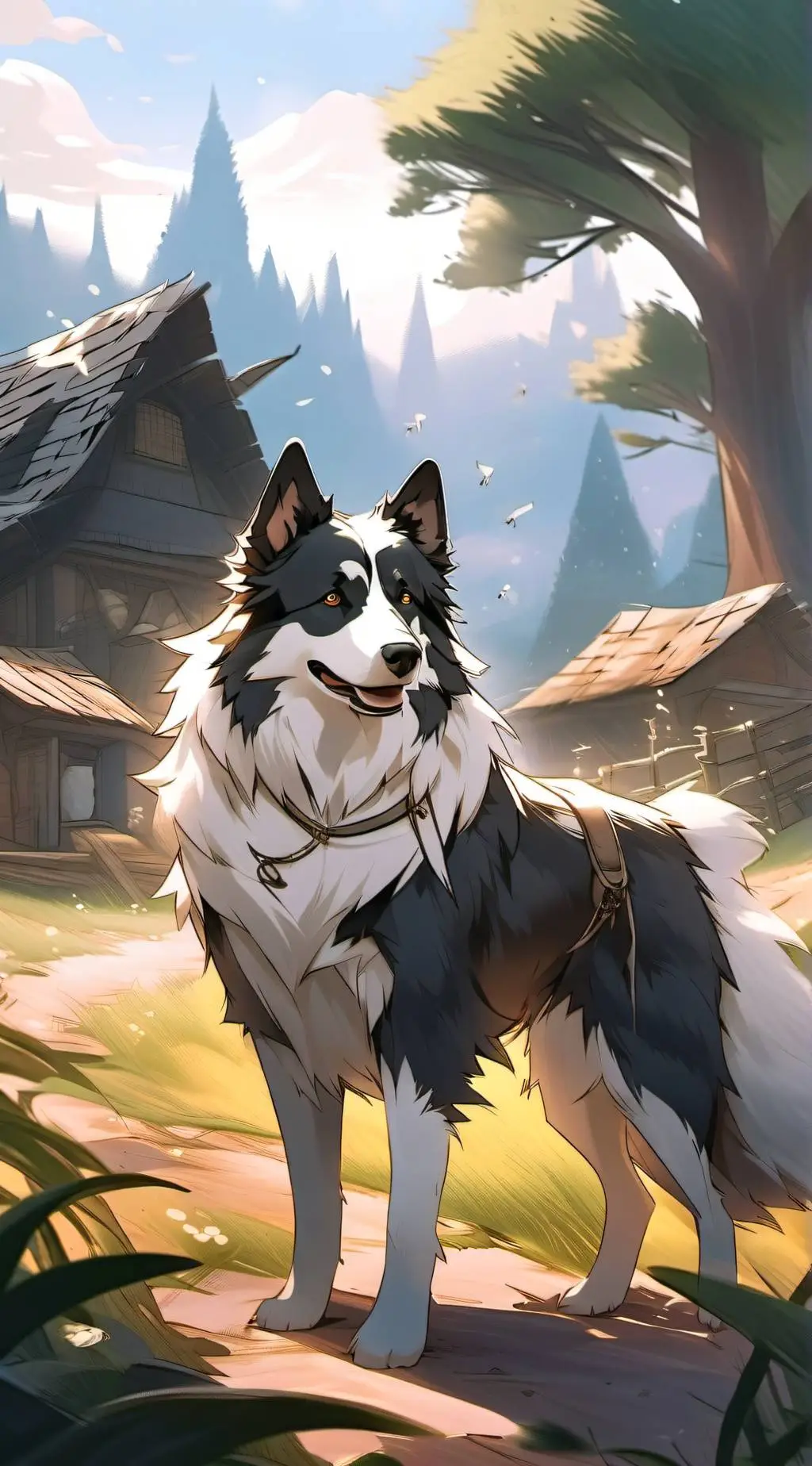 ai character: Clover background