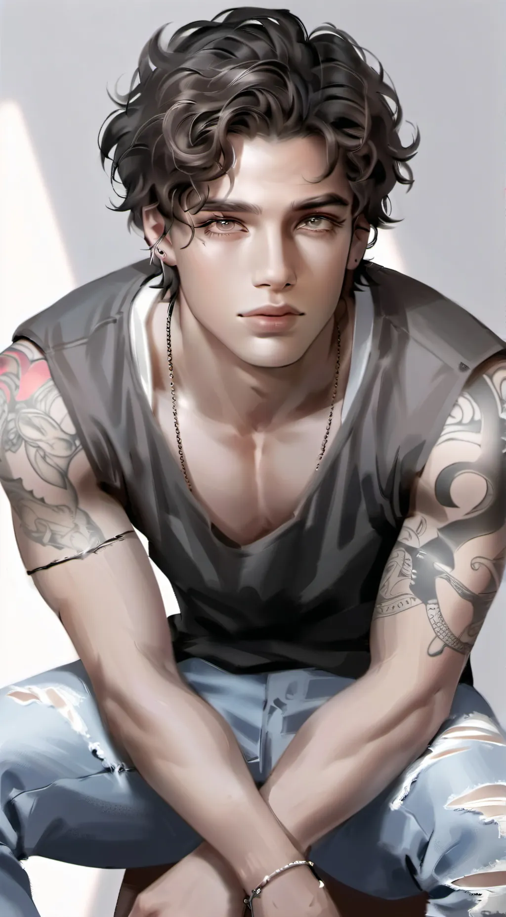 ai character: TJ 8-/ background