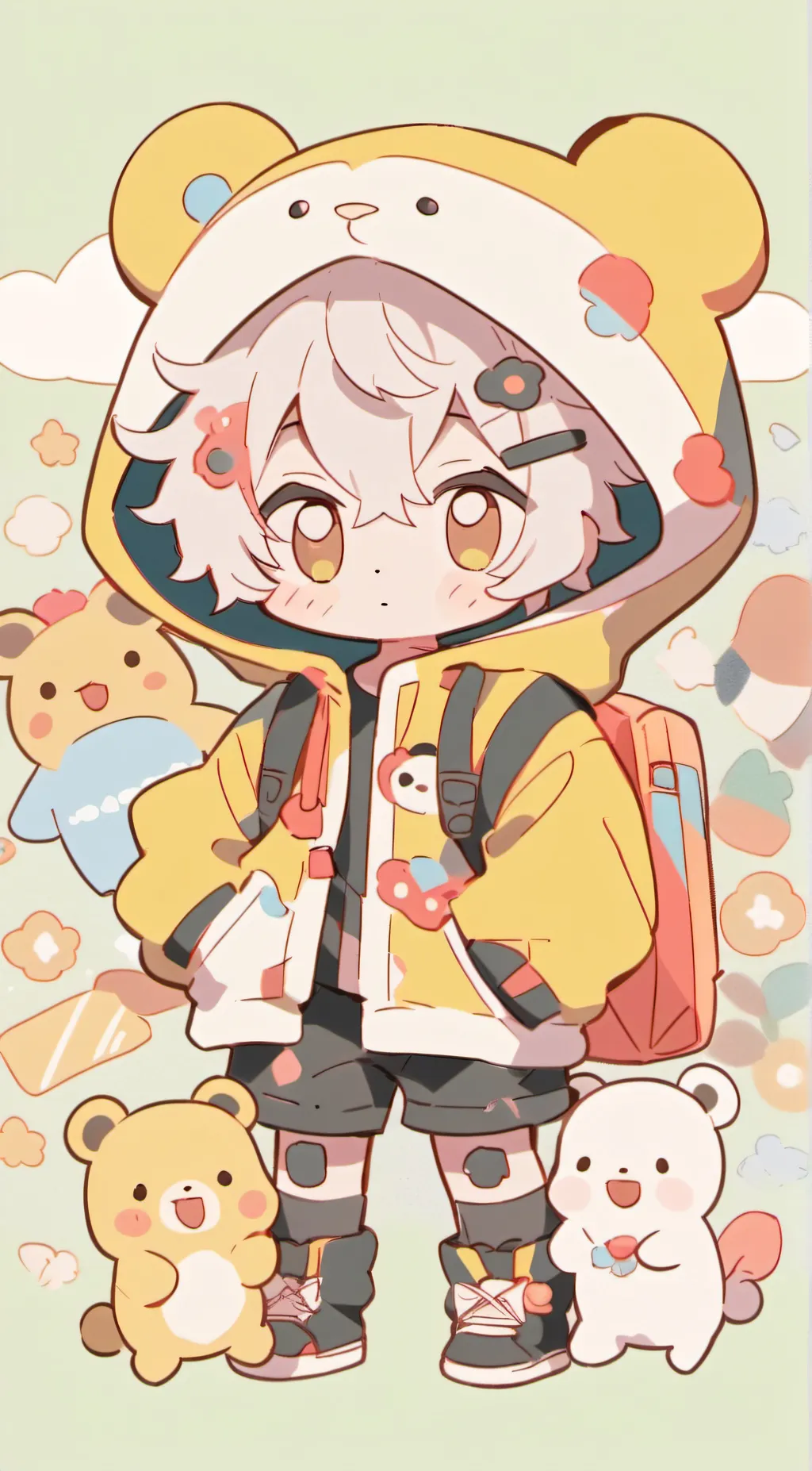 ai character: makia background