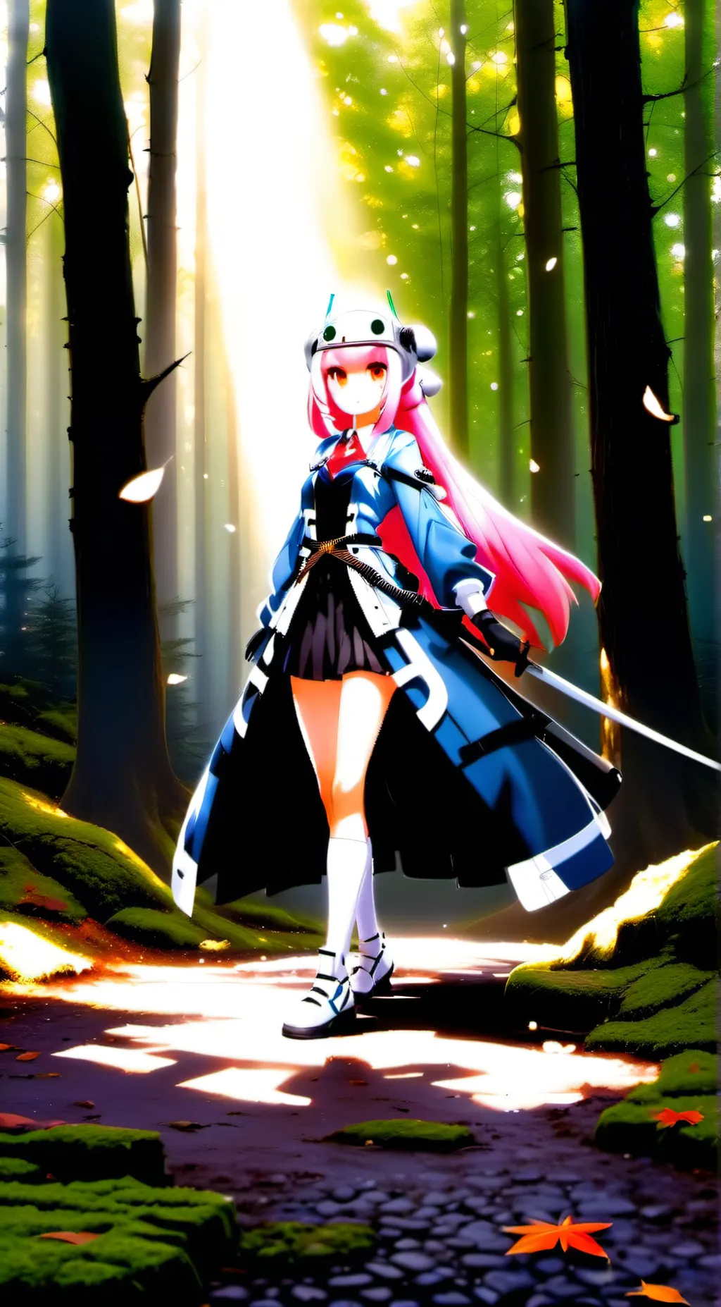 ai character: KC  background