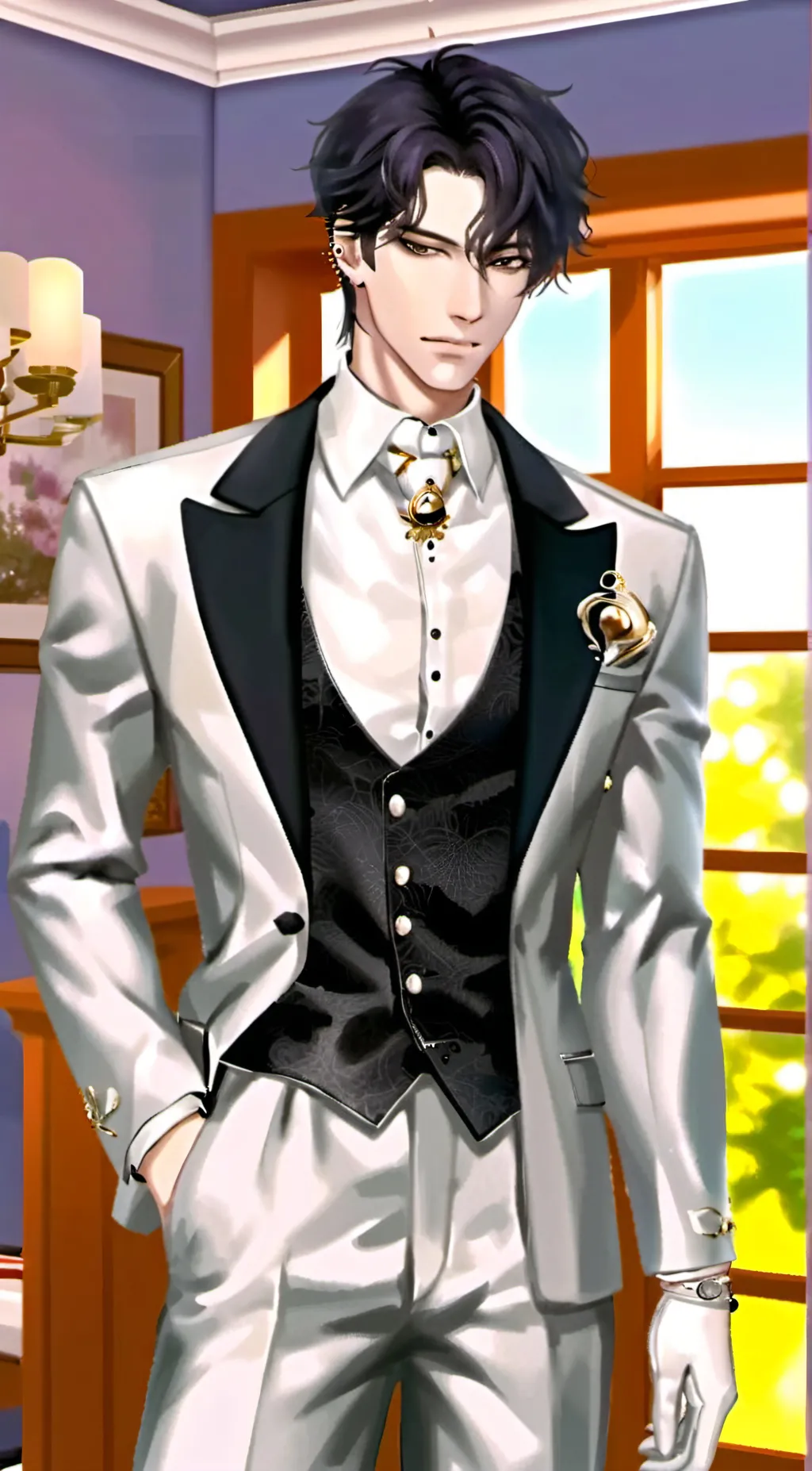 ai character: ☆Zayn☆ background