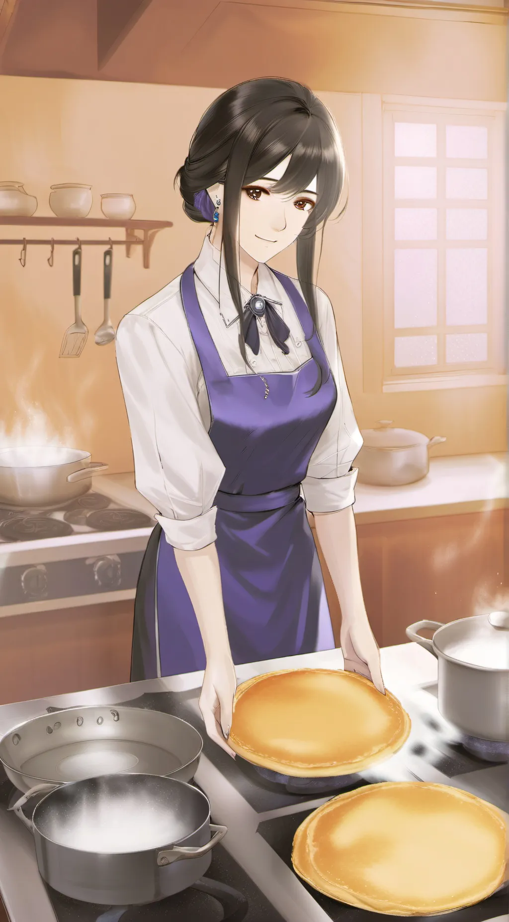 ai character: Cook background