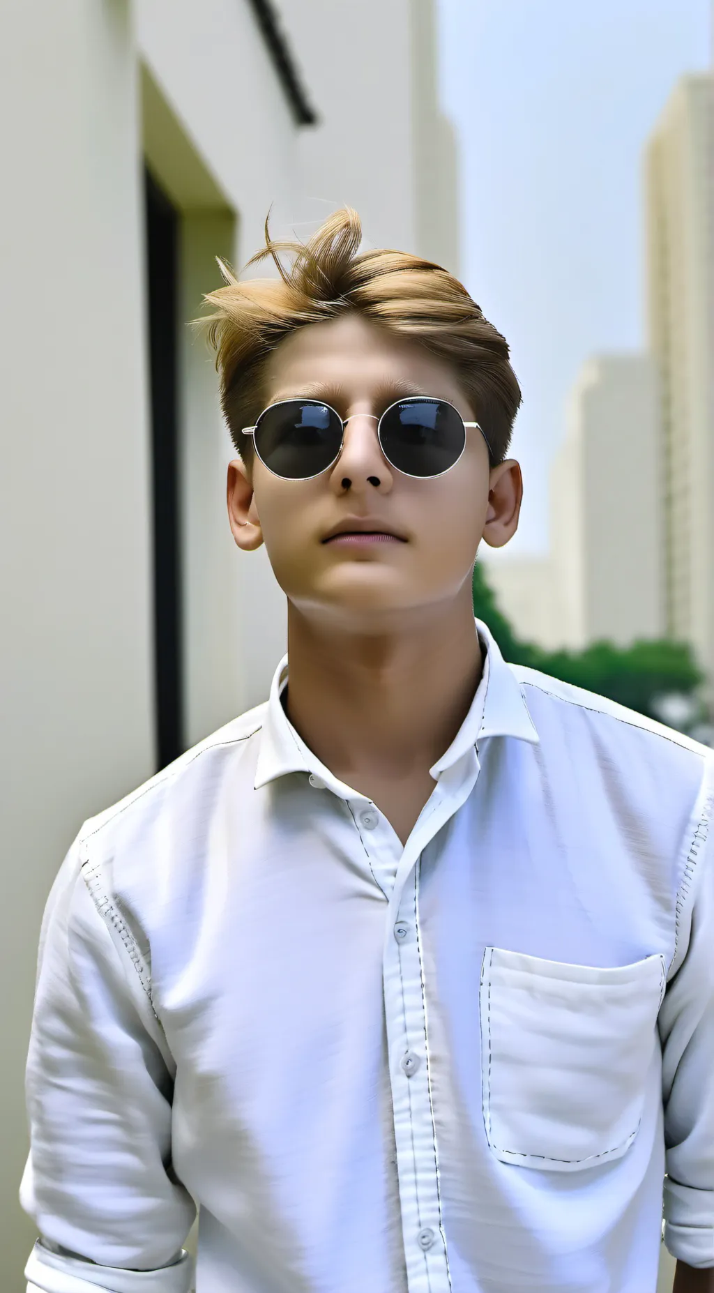 ai character: brothers friend background