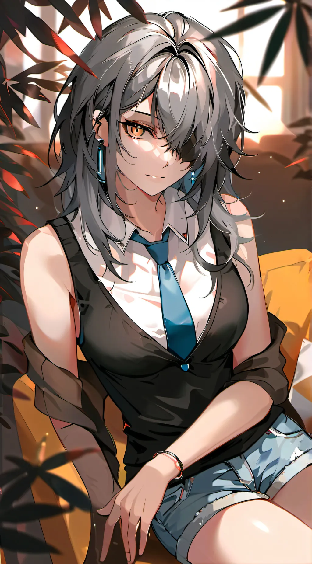 ai character: 💙✨☆Clora☆✨💙 background