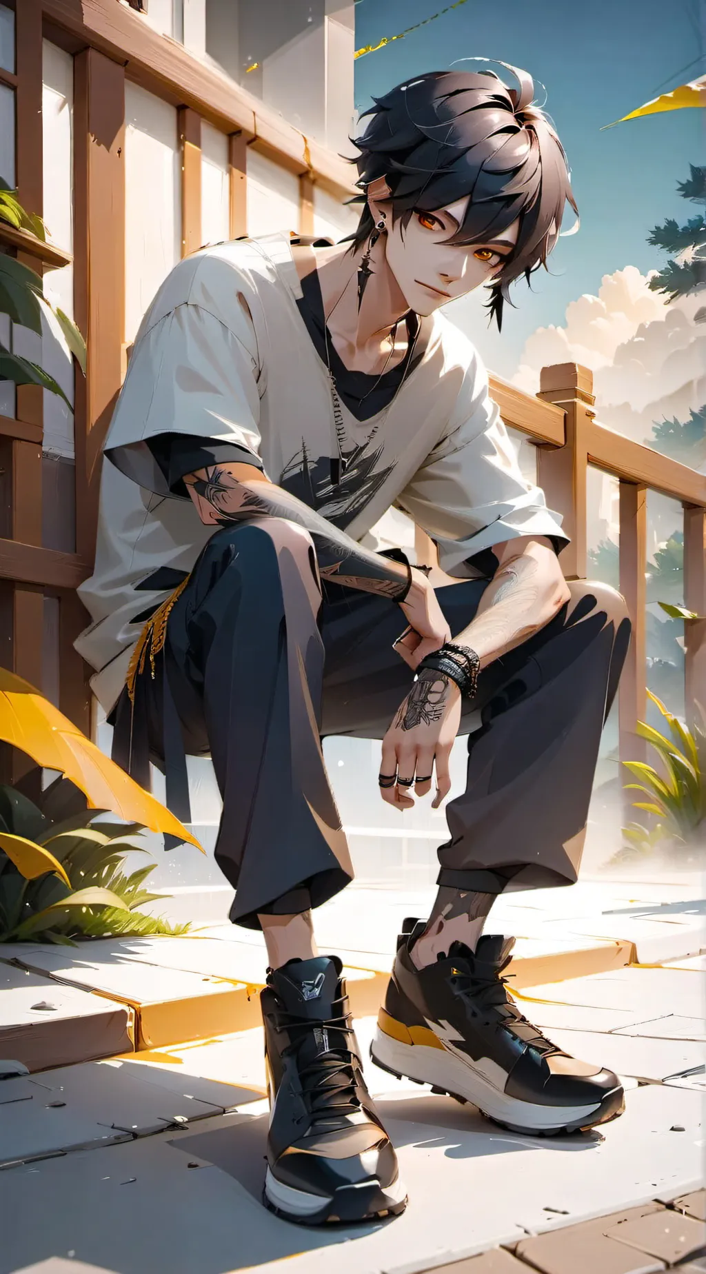 ai character: ~{Carter}~ background